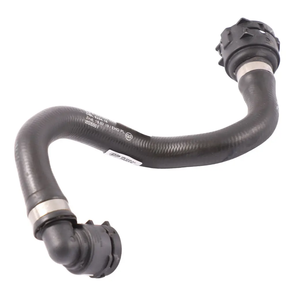 Tuyau d'eau refroidissement radiateur gauche pour Mercedes H243 à propos du numéro de pièce A2435002800 Mercedes H243 Tuyau d'eau refroidissement radiateur gauche - SKU A2435002800 - Numéro de pièce A2435002800