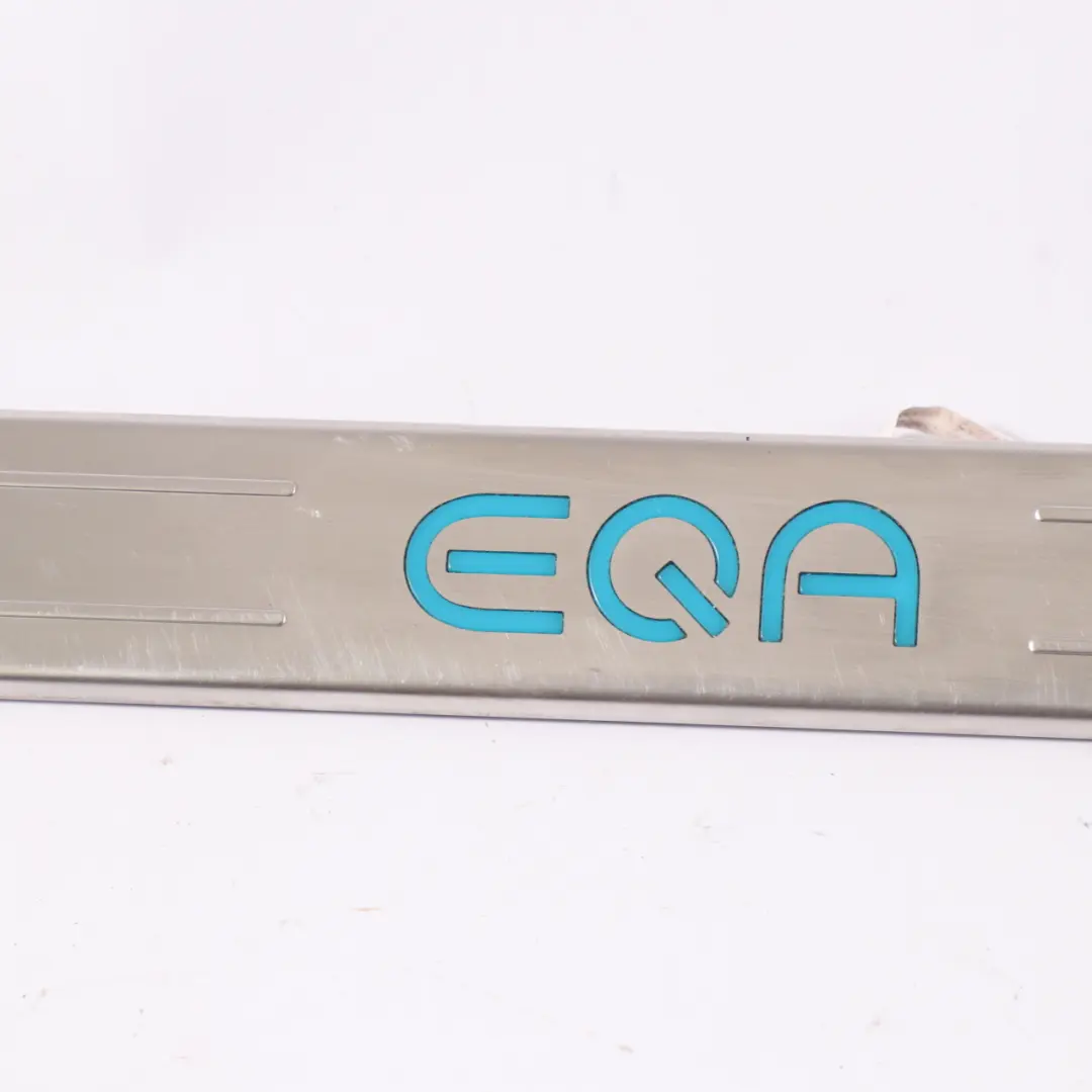 Door Sill Strip Front Right O/S Entrance Trim Illuminated to Mercedes H243 EQA with Part number A2436806200 Mercedes H243 EQA Door Sill Strip Front Right O/S Entrance Trim Illuminated - SKU A2436806200 - Part number A2436806200