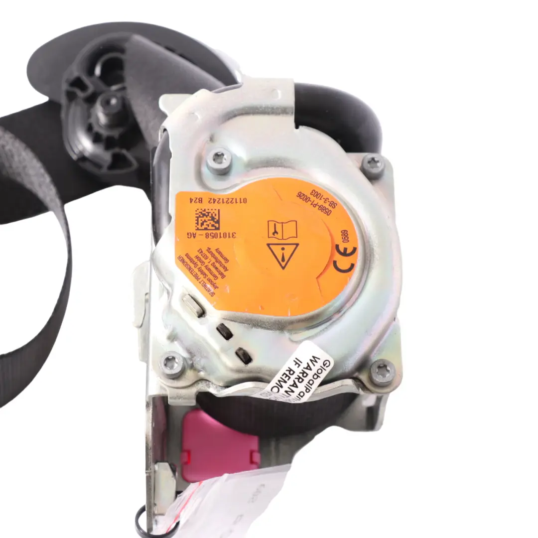 Mercedes H243 Sicherheitsgurt vorne rechts Sicherheitsgurt Schwarz - SKU A2438600200 - Teilenummer A2438600200