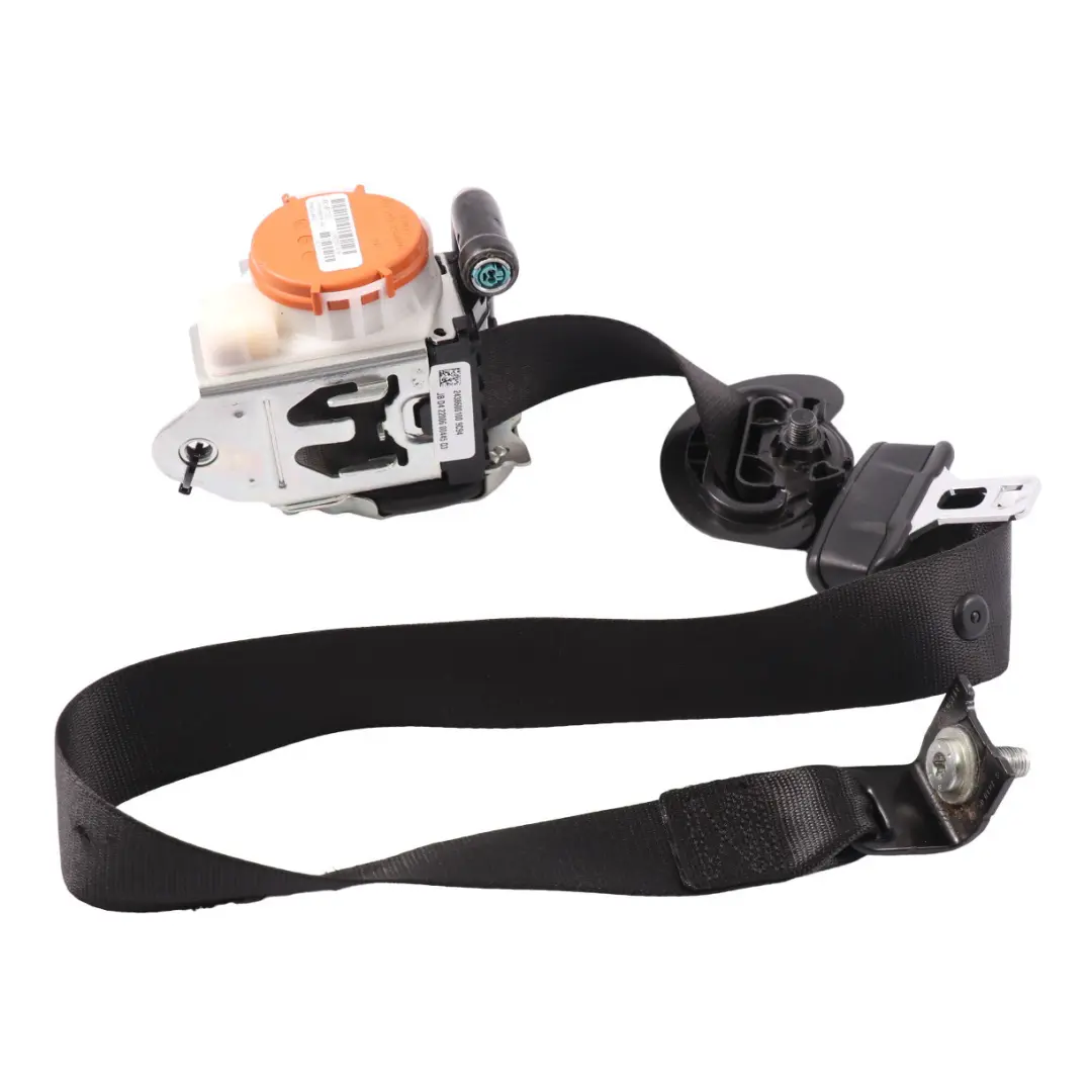 Seatbelt Front Left N/S Seat Safety Upper Belt Black to Mercedes H243 with Part number A2438800100 Mercedes H243 Seatbelt Front Left N/S Seat Safety Upper Belt Black - SKU A2438600100 - Part number A2438800100