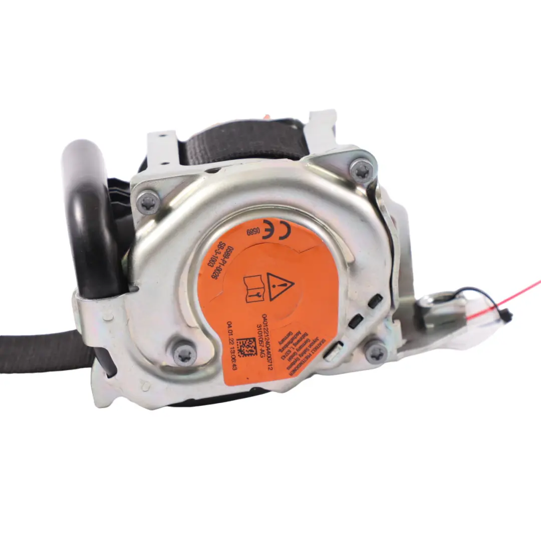 Mercedes H243 Sicher Heitsgurt vorne links Sitz Obergurt Schwarz - SKU A2438600100 - Teilenummer A2438800100