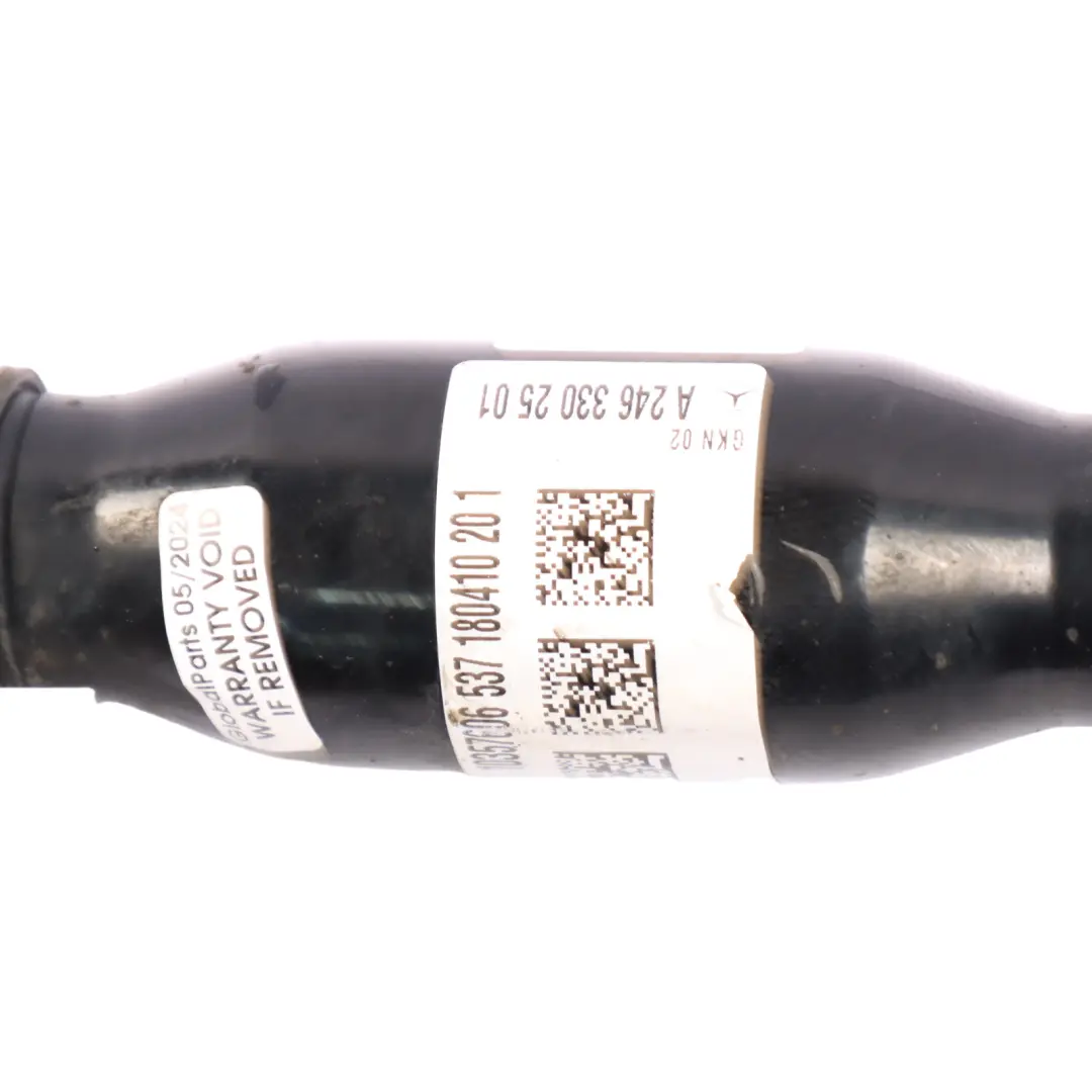 Driveshaft Mercedes W117 W176 W246 Front Left N/S Side Shaft to with Part number A2463302501 Driveshaft Mercedes W117 W176 W246 Front Left N/S Side Shaft - SKU A2463302501 - Part number A2463302501