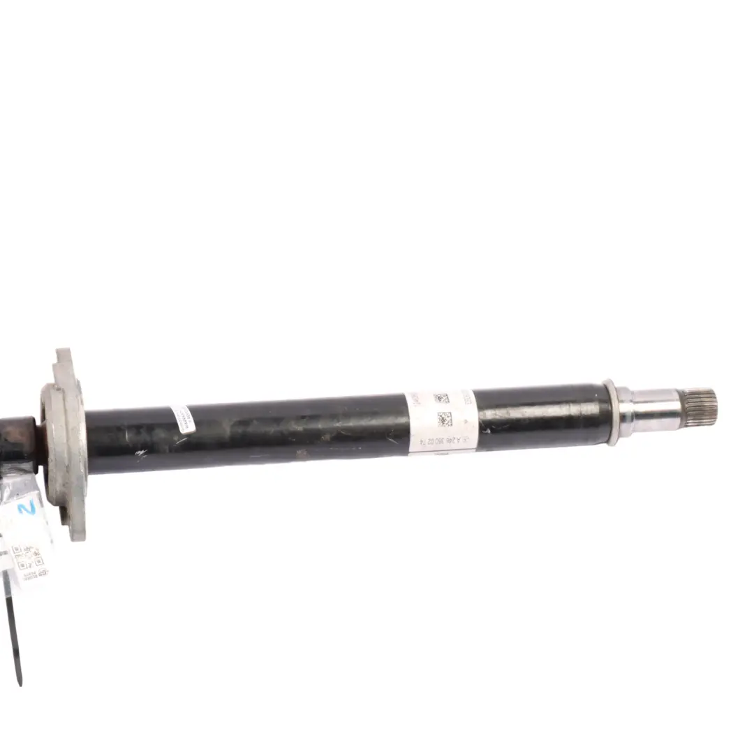 Shaft Mercedes W117 W176 W246 Front Right O/S Driveshaft to Drive with Part number A2463302601 Drive Shaft Mercedes W117 W176 W246 Front Right O/S Driveshaft - SKU A2463302601 - Part number A2463302601