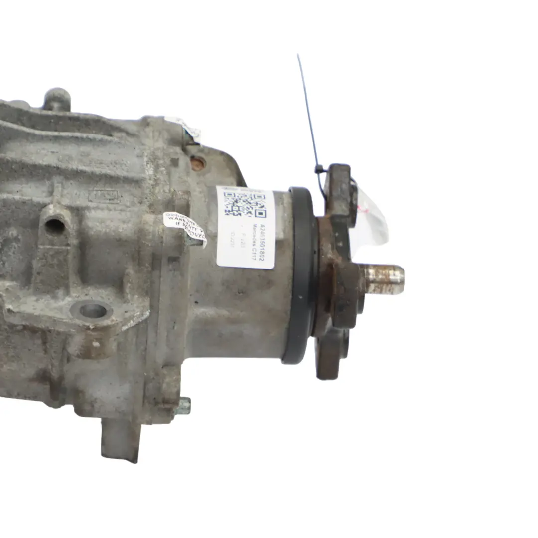 Mercedes W176 W246 4MATIC Rear Axle Differential Diff 2,438 WARRANTY - SKU A2463501802 - Part number A2463501802