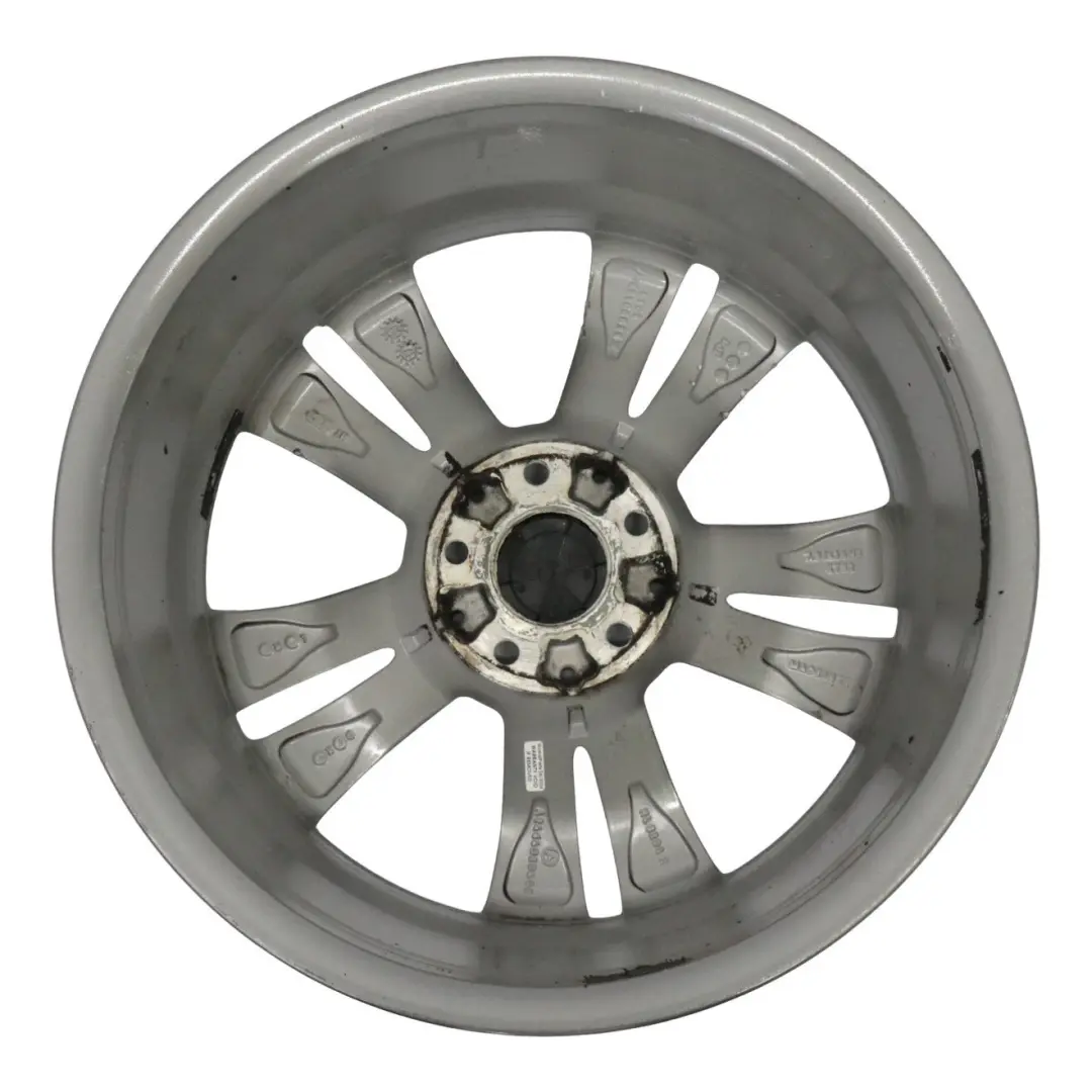 Cerchio in lega 18" 7,5J ET:52 a 5 doppie razze per Mercedes C117 con numero di parte A2464010400 Mercedes C117 Cerchio in lega 18" 7,5J ET:52 a 5 doppie razze - SKU A2464010400-1 - Numero di parte A2464010400