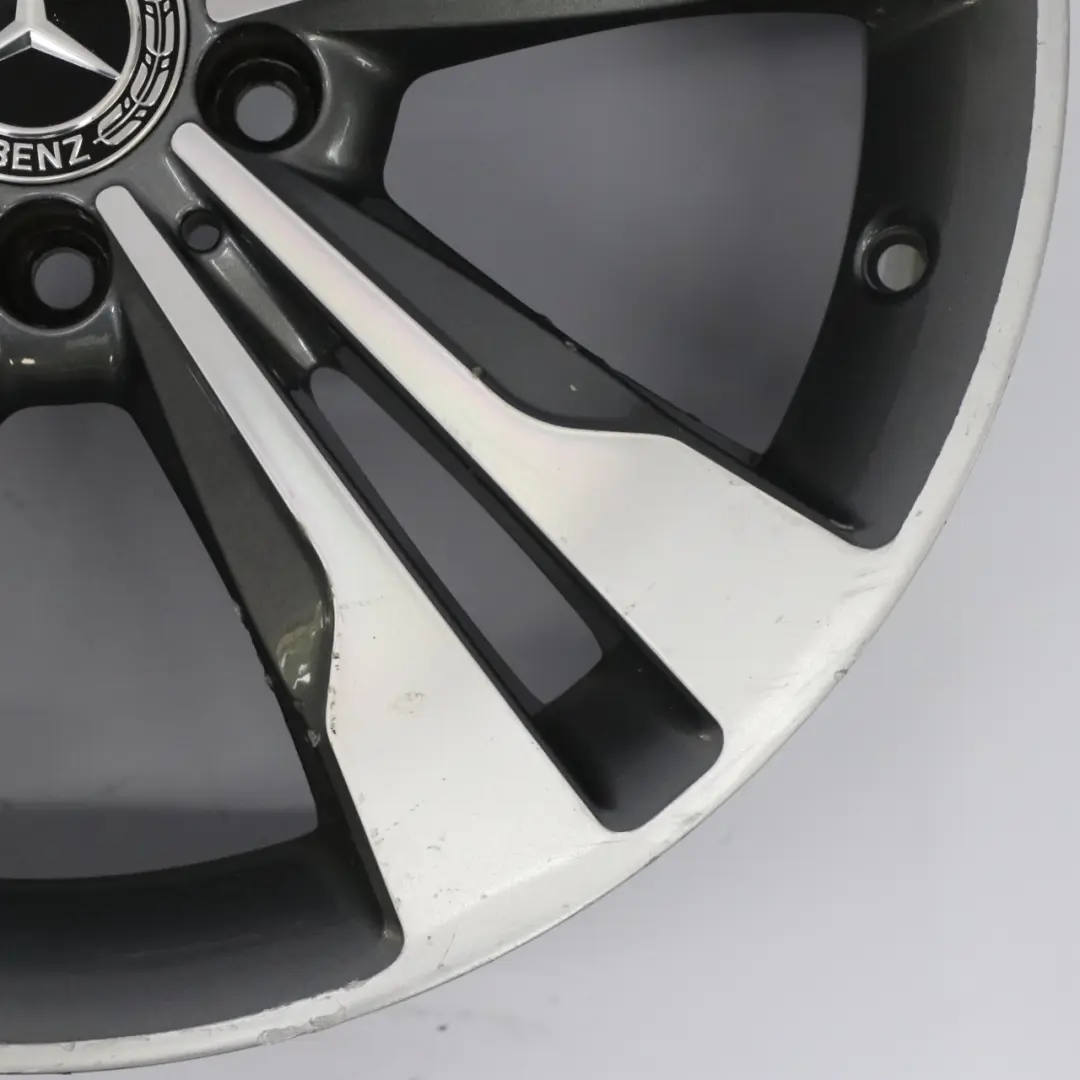 Mercedes C117 Jante Alliage 18" 7,5J ET:52 5-Double Spoke - SKU A2464010400-1 - Numéro de pièce A2464010400