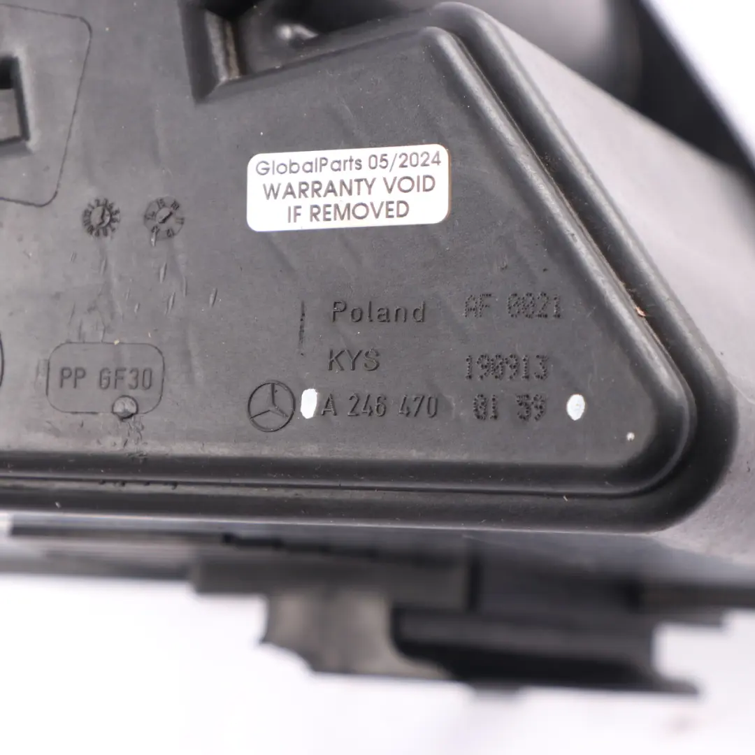 Activated Charcoal Filter Carbon Container Fuel Tank to Mercedes W176 with Part number A2464700159 Mercedes W176 Activated Charcoal Filter Carbon Container Fuel Tank - SKU A2464700159 - Part number A2464700159