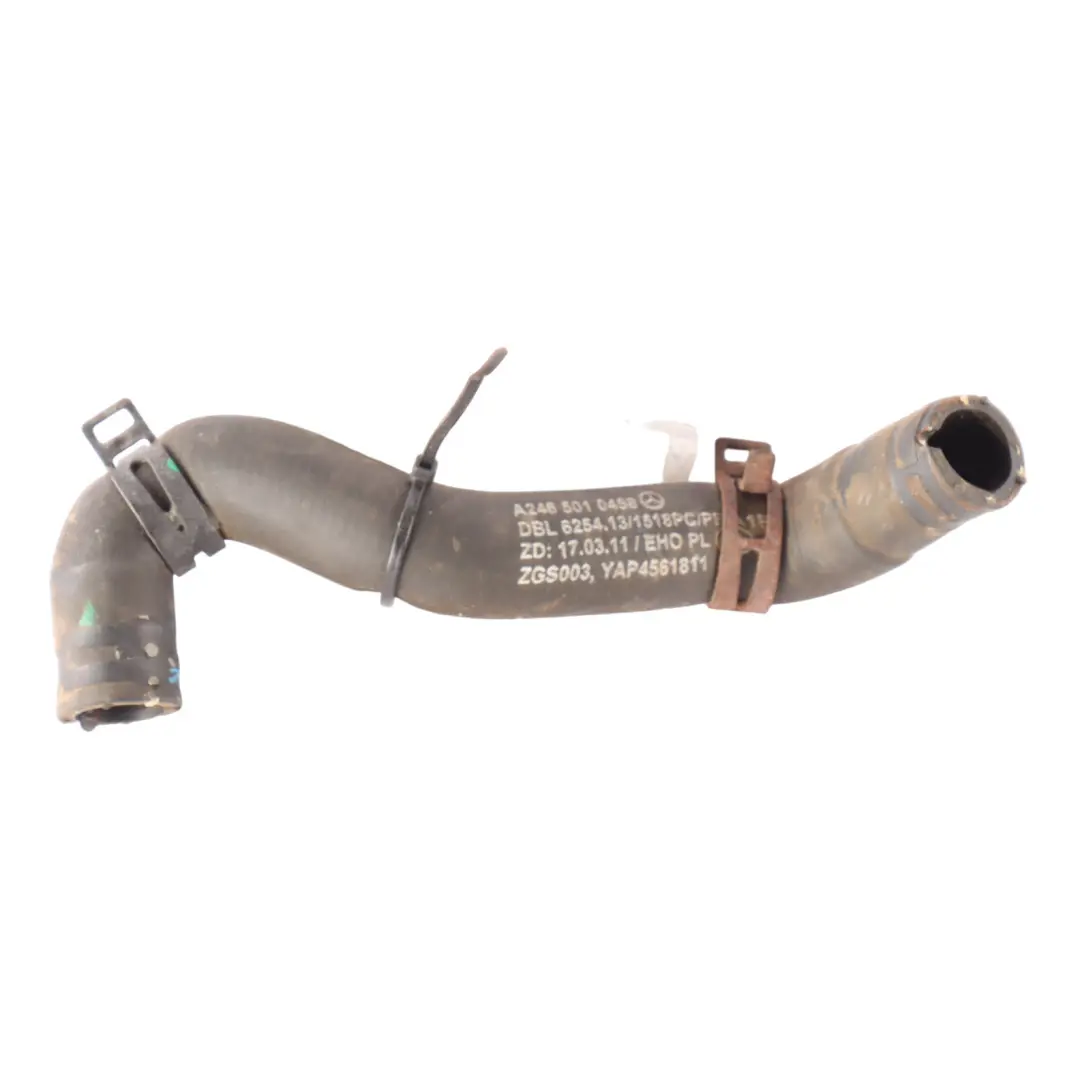 olio refrigerante tubo linea tubo per Mercedes X156 con numero di parte A2465010458 Mercedes X156 olio refrigerante tubo linea tubo - SKU A2465010458 - Numero di parte A2465010458