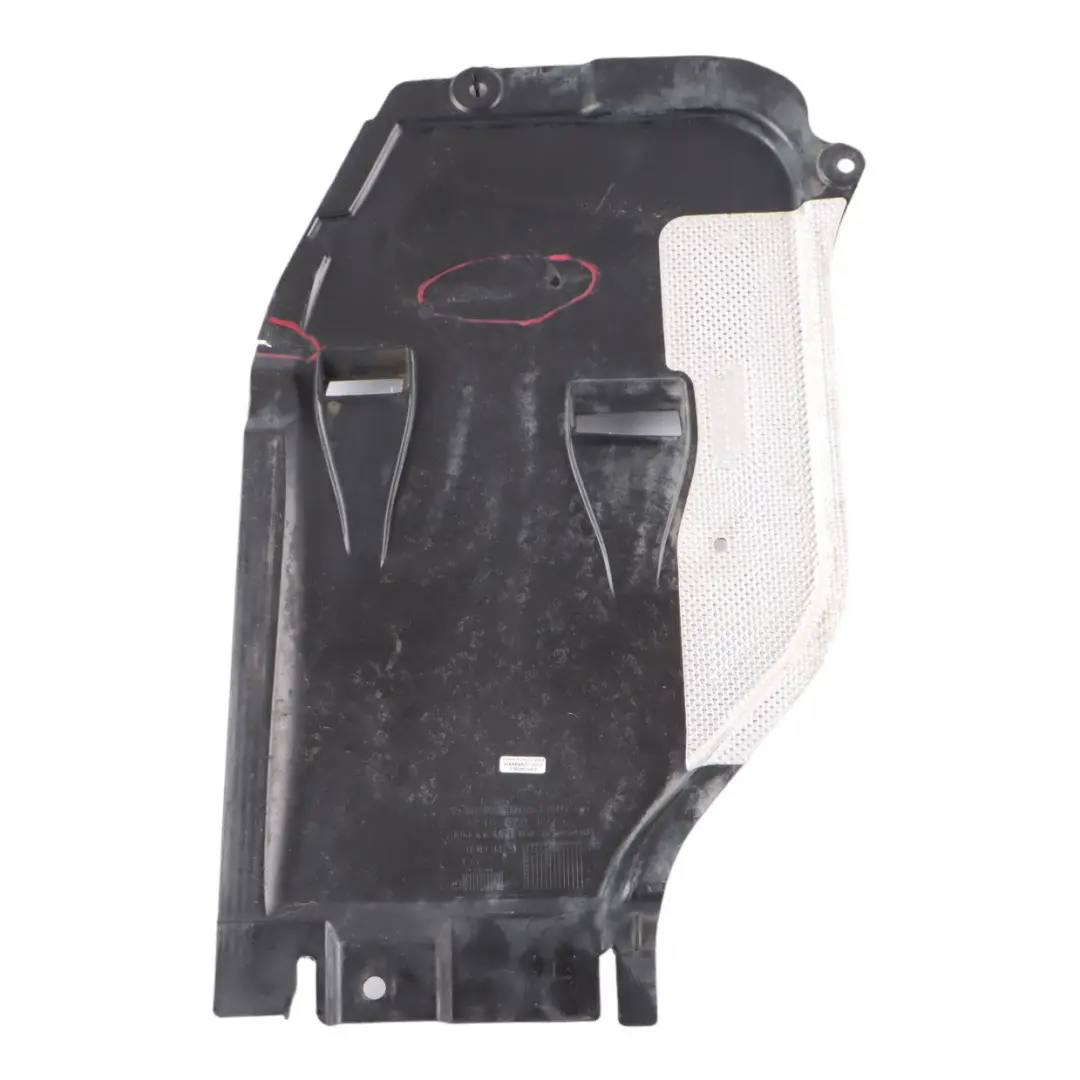 Under Tray Splash Guard Cover to Mercedes X156 Engine with Part number A2465201523 Mercedes X156 Engine Under Tray Splash Guard Cover - SKU A2465201523 - Part number A2465201523