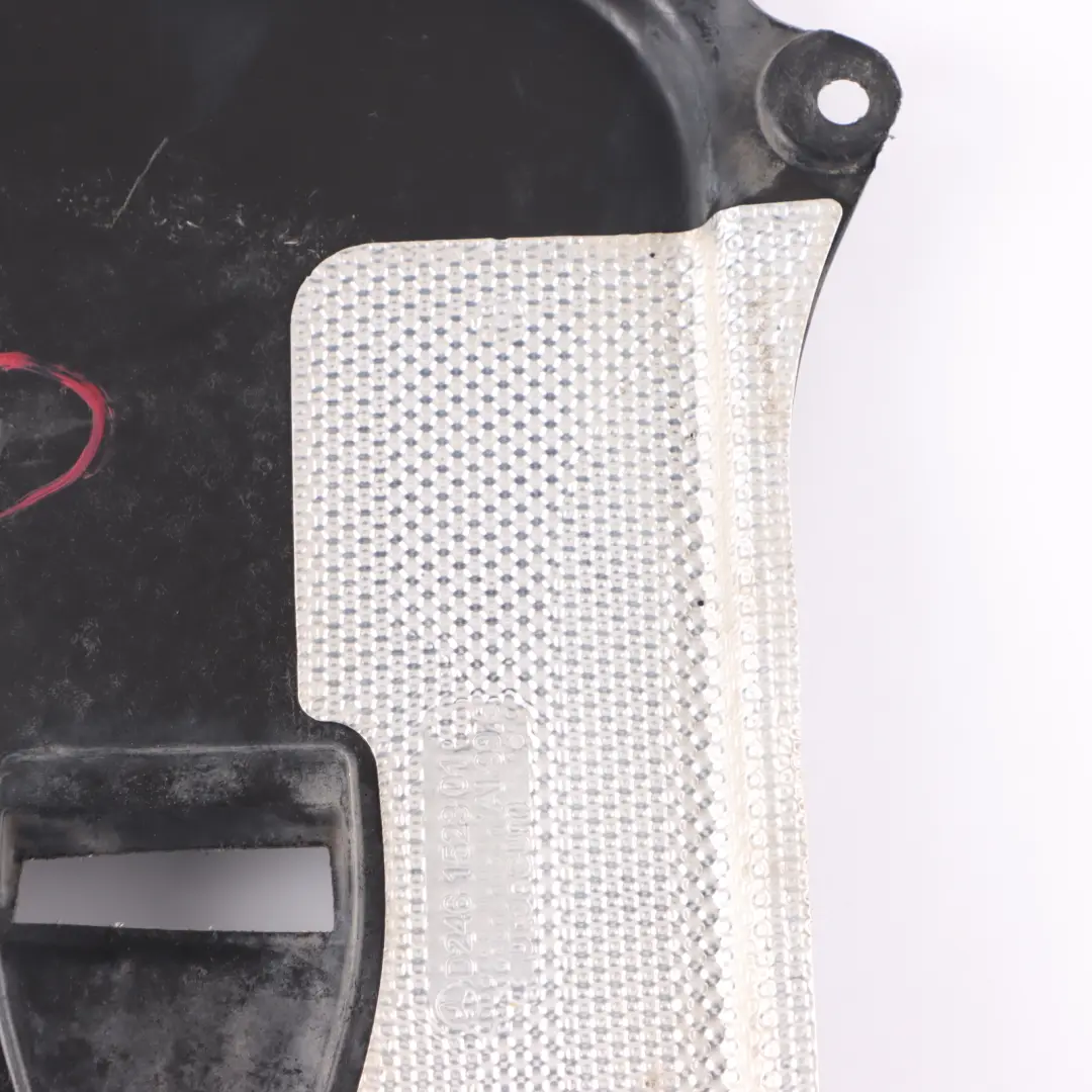 Under Tray Splash Guard Cover to Mercedes X156 Engine with Part number A2465201523 Mercedes X156 Engine Under Tray Splash Guard Cover - SKU A2465201523 - Part number A2465201523
