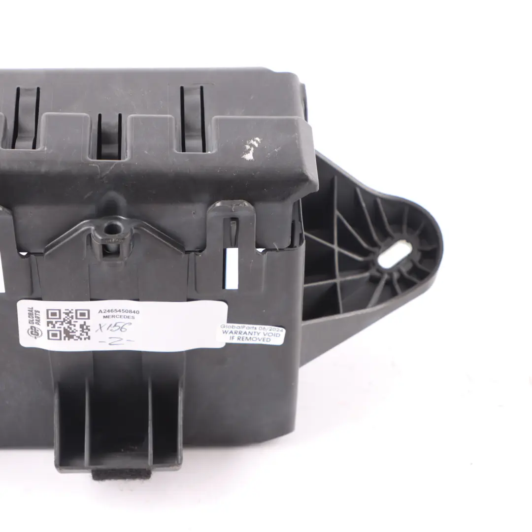 Holder Bracket Support Batteries Box to Mercedes GLA 250 X156 Battery with Part number A2465450840 Mercedes GLA 250 X156 Battery Holder Bracket Support Batteries Box - SKU A2465450840 - Part number A2465450840