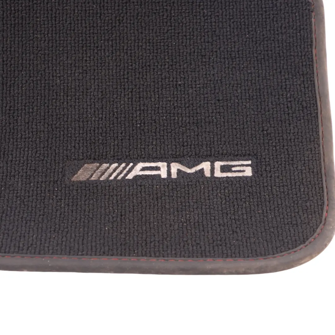 Floor Mats Set Interior Rear Left Right Cover to Mercedes W176 AMG with Part number A2466803448 Mercedes W176 AMG Floor Mats Set Interior Rear Left Right Cover - SKU A2466803448 - Part number A2466803448