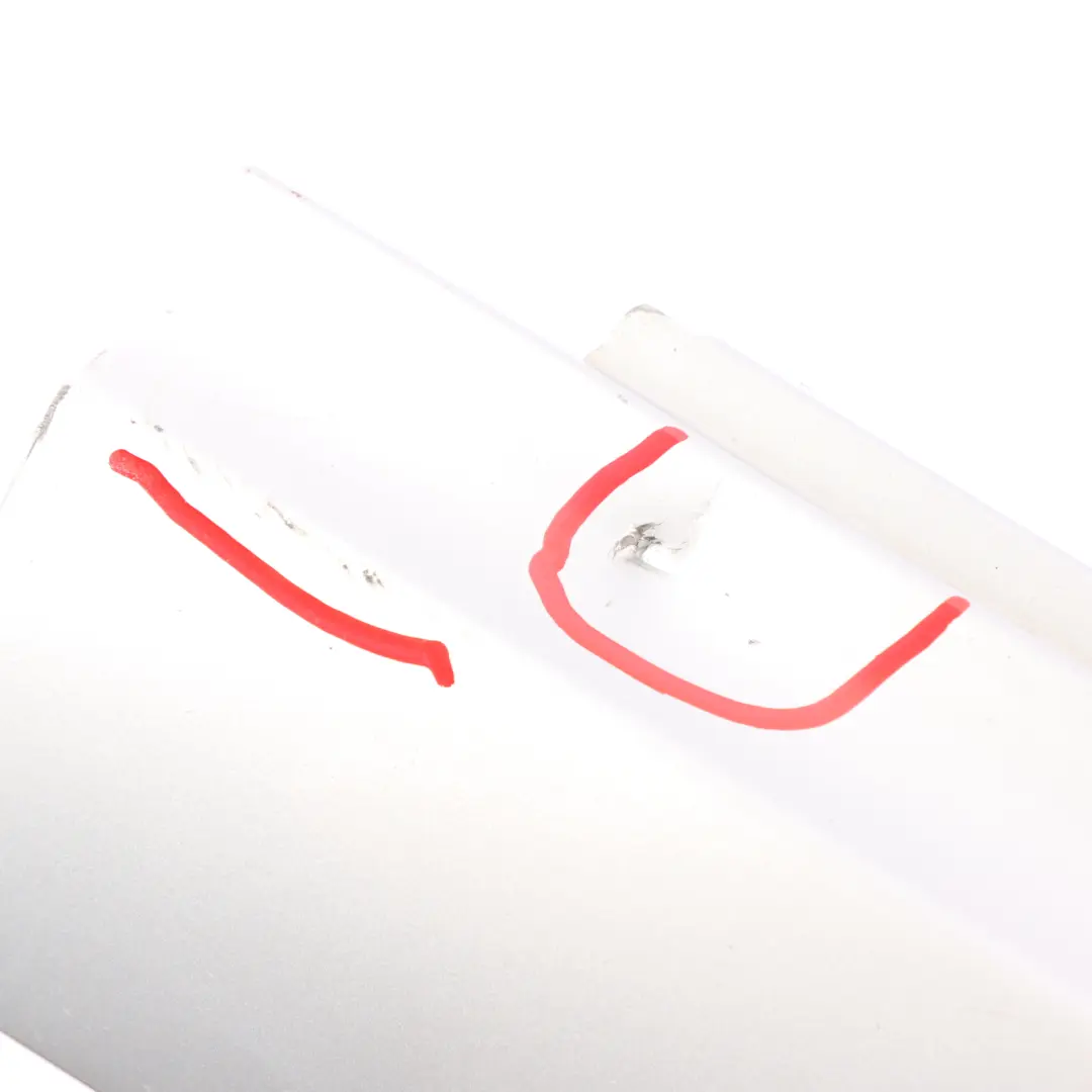 Side Skirt Right O/S Door Sill Cover W117 W246 Polar Silver - 761 to Mercedes W176 with Part number A2466980654 Mercedes W176 Side Skirt Right O/S Door Sill Cover W117 W246 Polar Silver - 761 - SKU A2466980654-PLS1 - Part number A2466980654