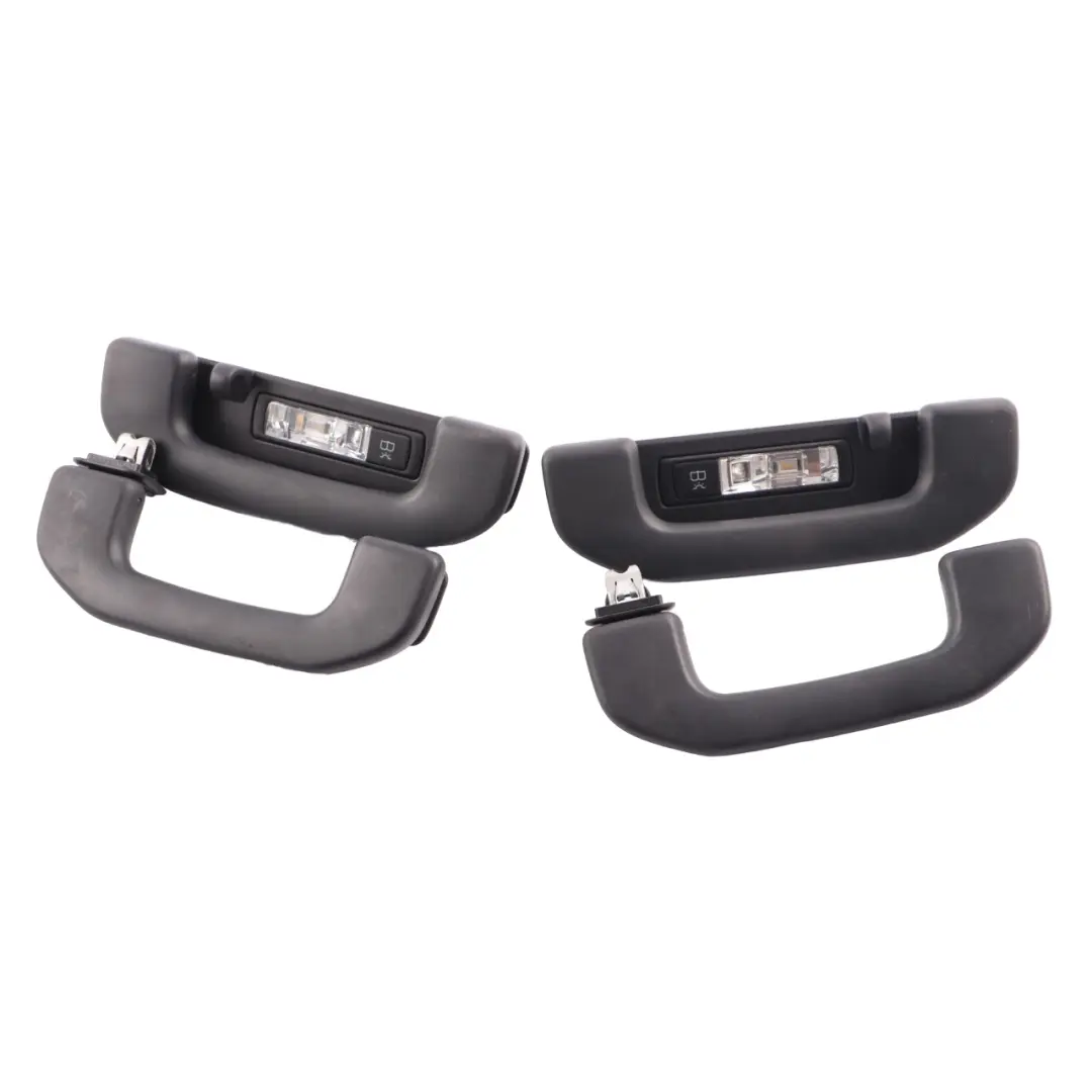 Mercedes W176 Roof Front Rear Left Right N/O/S Interior Handle Light Black Set - SKU A2468100754-5 - Part number A2468100754