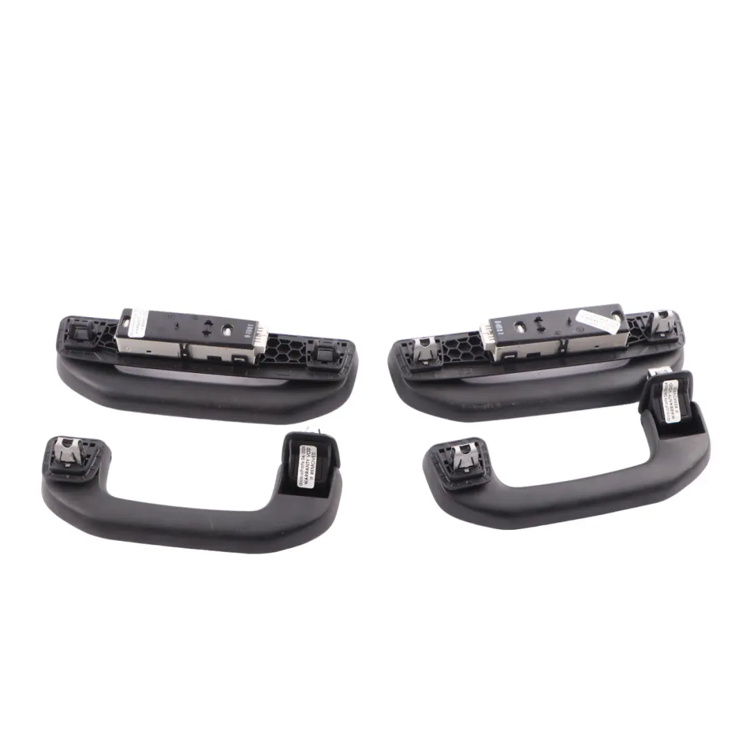 Mercedes W176 Roof Front Rear Left Right N/O/S Interior Handle Light Black Set - SKU A2468100754-5 - Part number A2468100754
