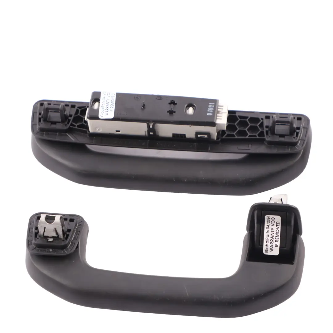 Mercedes W176 Roof Front Rear Left Right N/O/S Interior Handle Light Black Set - SKU A2468100754-5 - Part number A2468100754