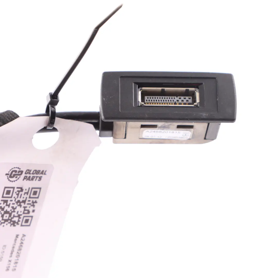 Multimedia AUX Verkabelung Mercedes C118 X156 W176 Kabelstecker für mit Teilenummer A2468201815 Multimedia AUX Verkabelung Mercedes C118 X156 W176 Kabelstecker - SKU A2468201815 - Teilenummer A2468201815
