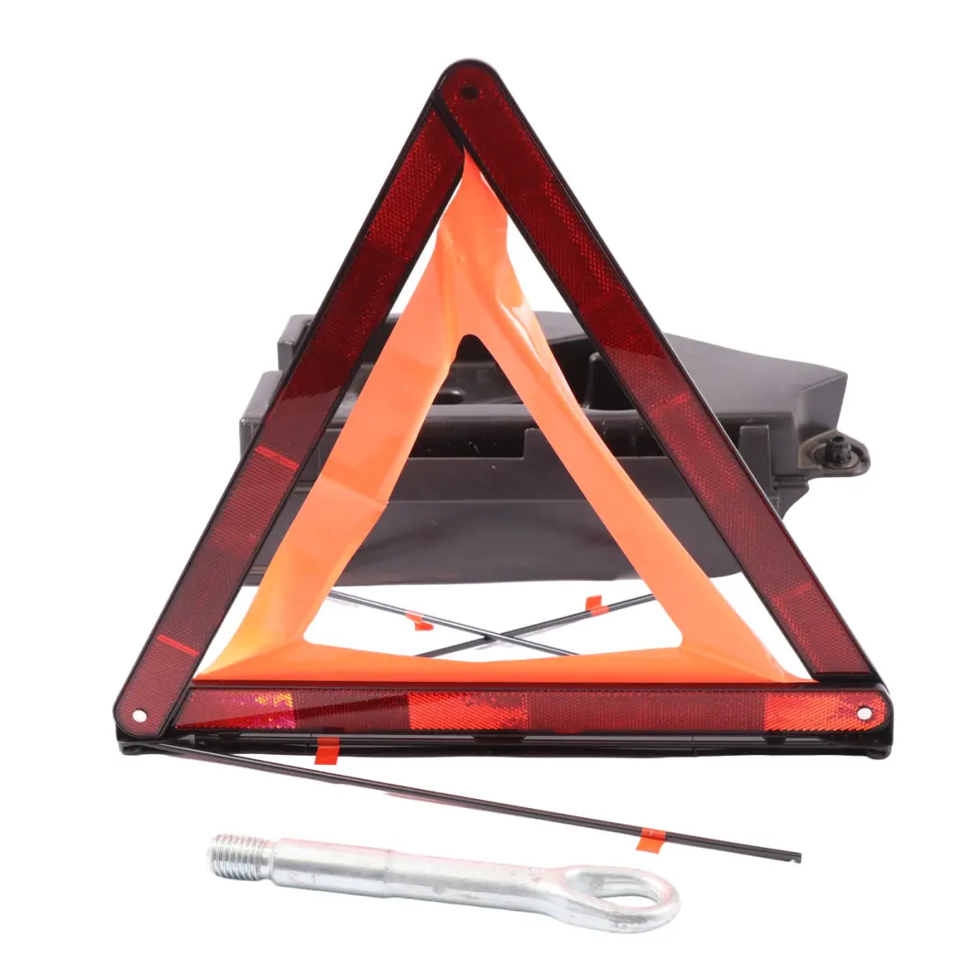 Mercedes 176 W245 Coffre à outils Crochet de remorquage Triangle d'avertissement - SKU A2468900300-2 - Numéro de pièce A2468900300