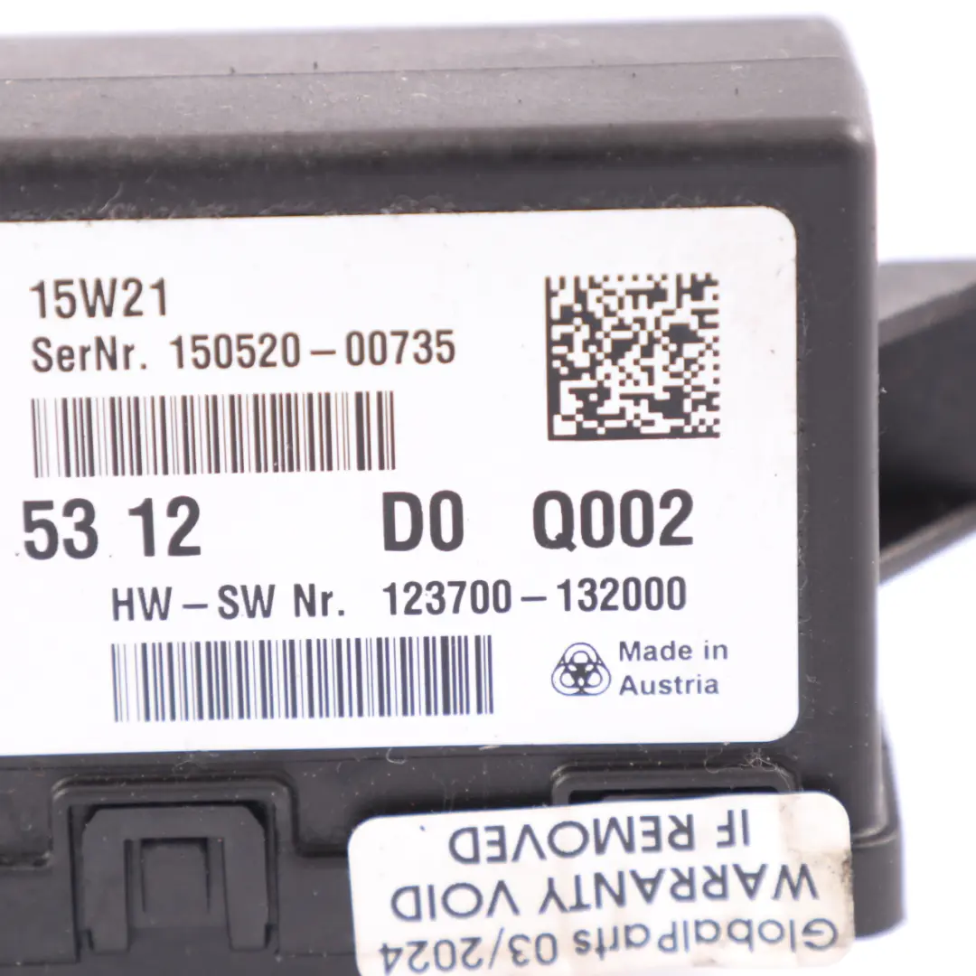 Relé Unidad de Control Módulo para Mercedes X117 X156 W246 con número de pieza A2469005312 Mercedes X117 X156 W246 Relé Unidad de Control Módulo - SKU A2469005312 - Número de pieza A2469005312