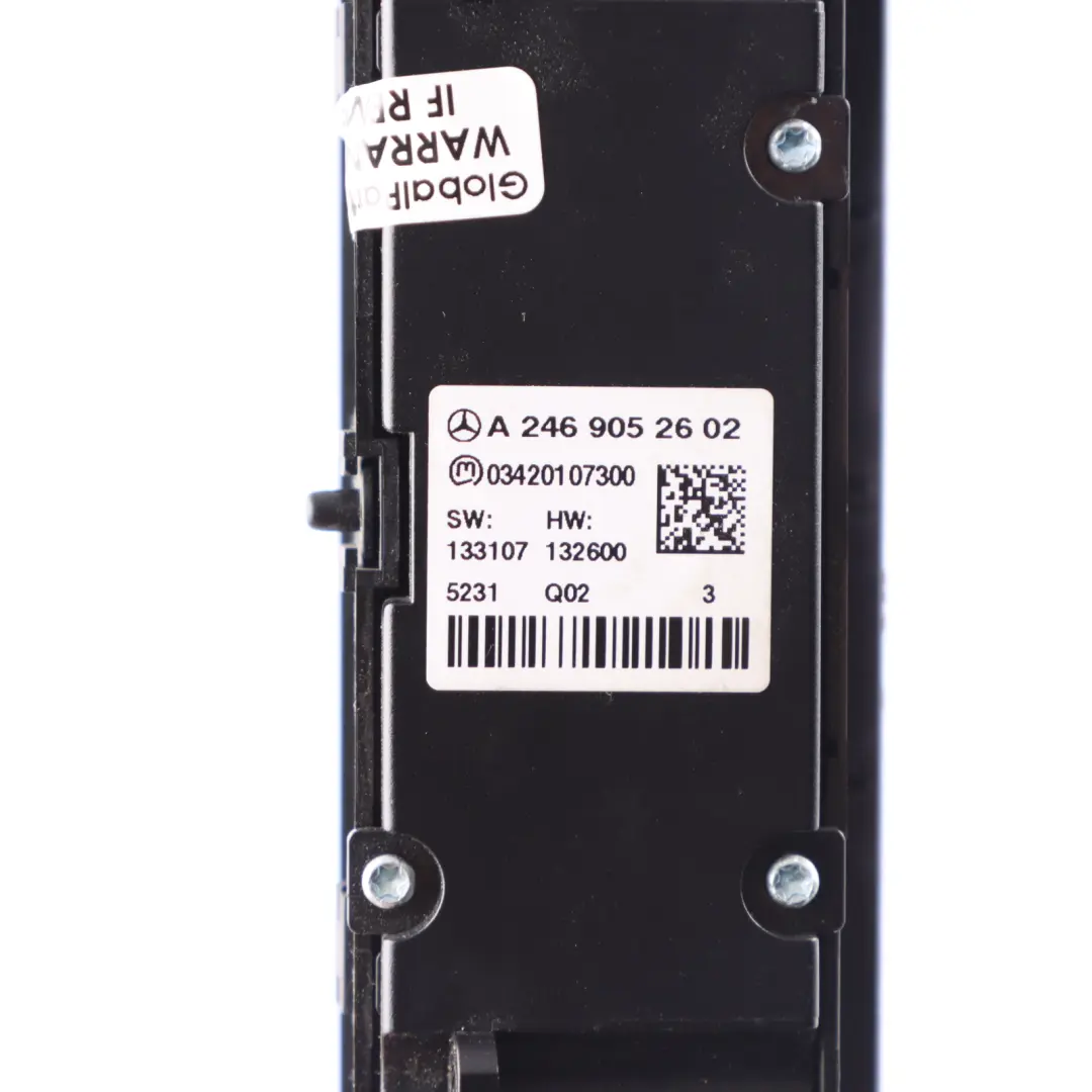  Dashboard Panel Mercedes W176 W246 Switch Dynamic Select Start/Stop A2469057902 - SKU A2469052602 - Part number A2469052602