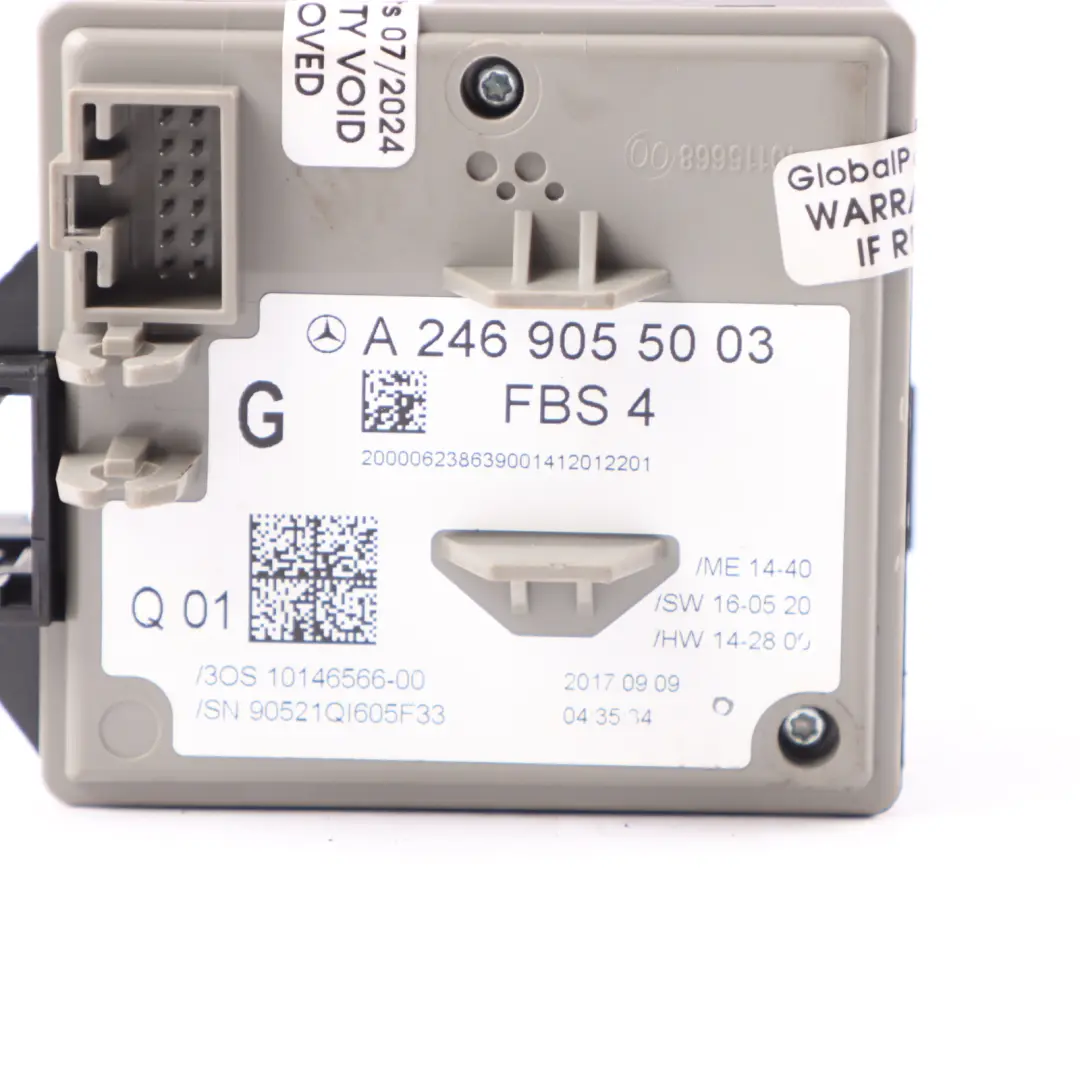 W167 W177 W247 accensione blocco motore unità di controllo per Mercedes con numero di parte A2469055003 Mercedes W167 W177 W247 accensione blocco motore unità di controllo - SKU A2469055003-1 - Numero di parte A2469055003