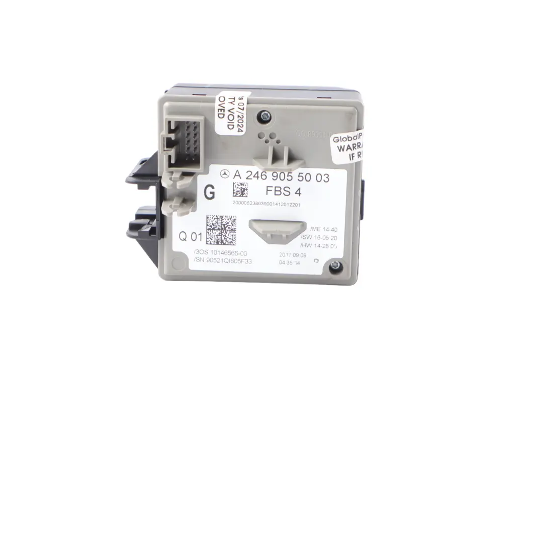 W167 W177 W247 accensione blocco motore unità di controllo per Mercedes con numero di parte A2469055003 Mercedes W167 W177 W247 accensione blocco motore unità di controllo - SKU A2469055003-1 - Numero di parte A2469055003