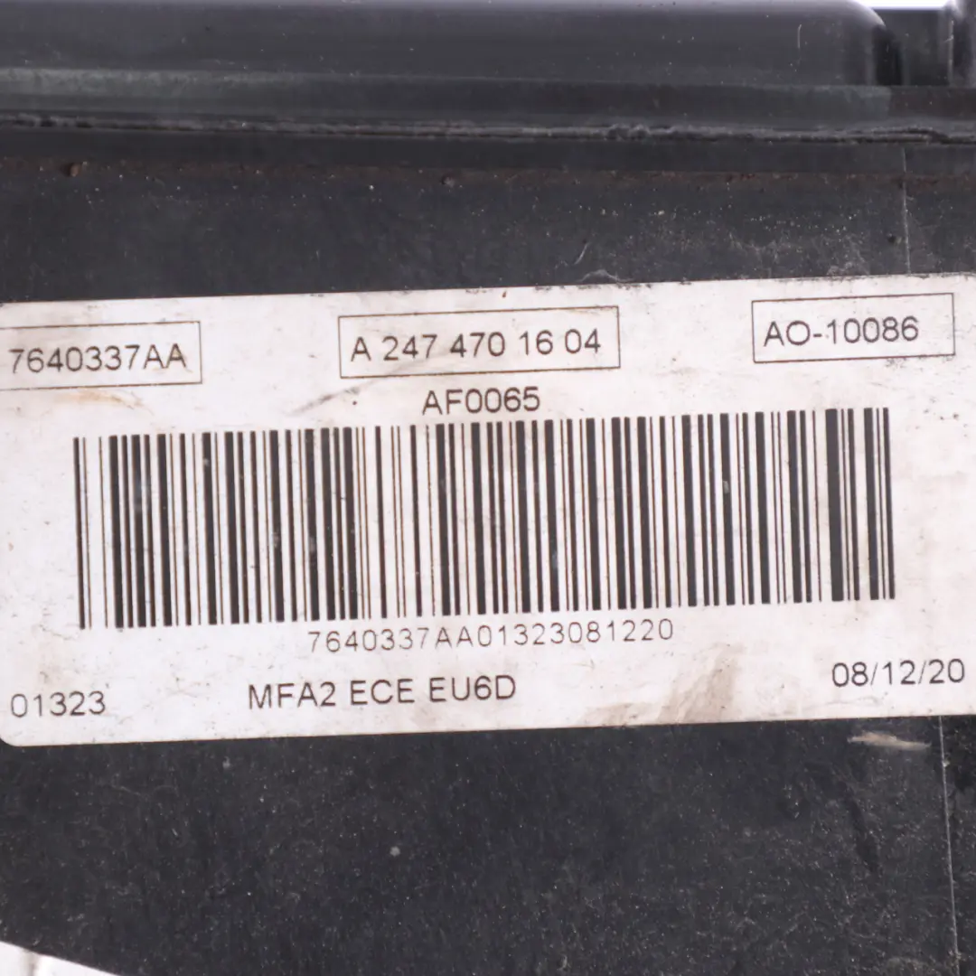 Charcoal Filter Mercedes W177 W247 Active Carbon Container Fuel Tank to with Part number A2474701604 Charcoal Filter Mercedes W177 W247 Active Carbon Container Fuel Tank - SKU A2474701604 - Part number A2474701604