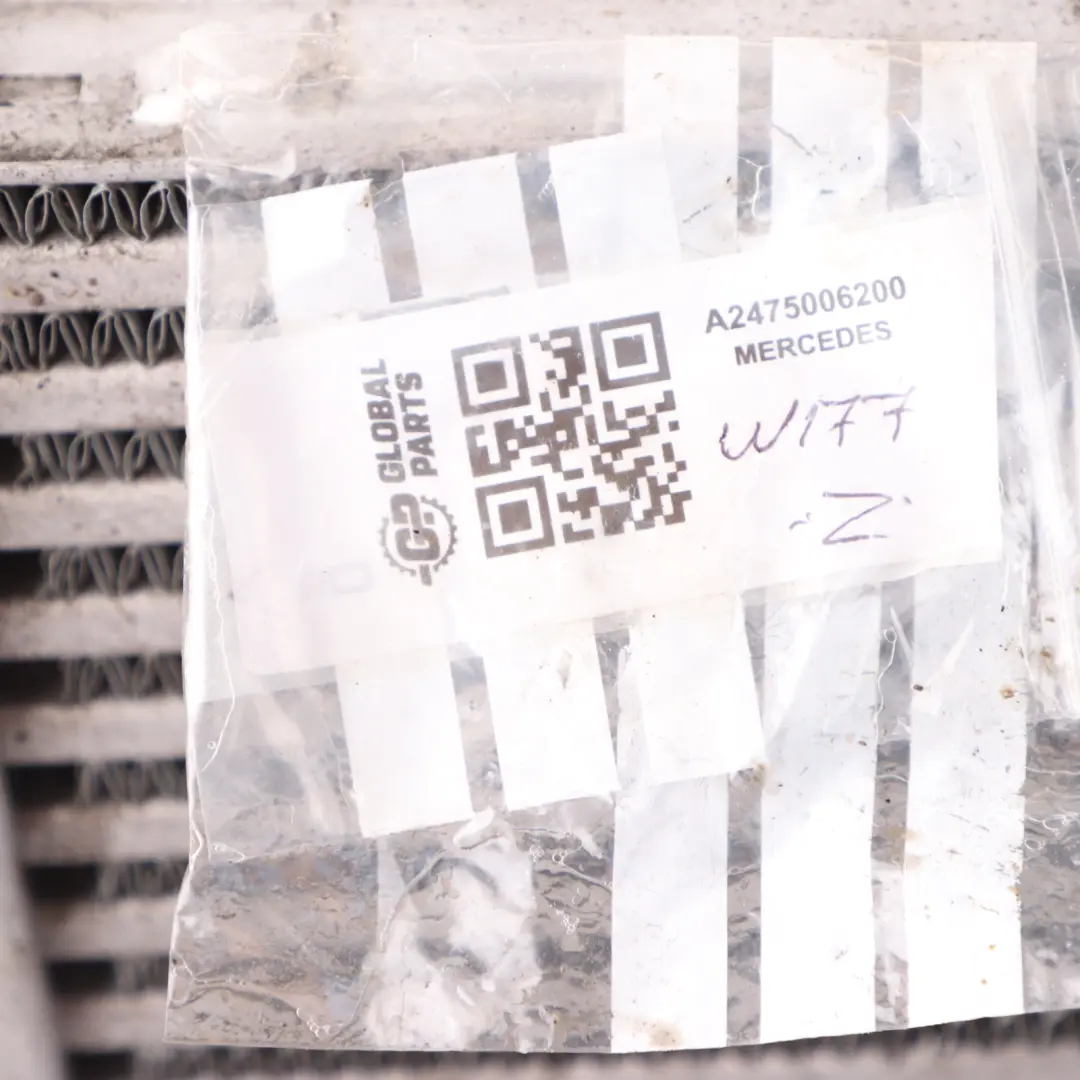 OM654 Charge Air Cooler to Intercooler Mercedes W177 C118 W247 Diesel with Part number A2475006200 Intercooler Mercedes W177 C118 W247 Diesel OM654 Charge Air Cooler - SKU A2475006200 - Part number A2475006200