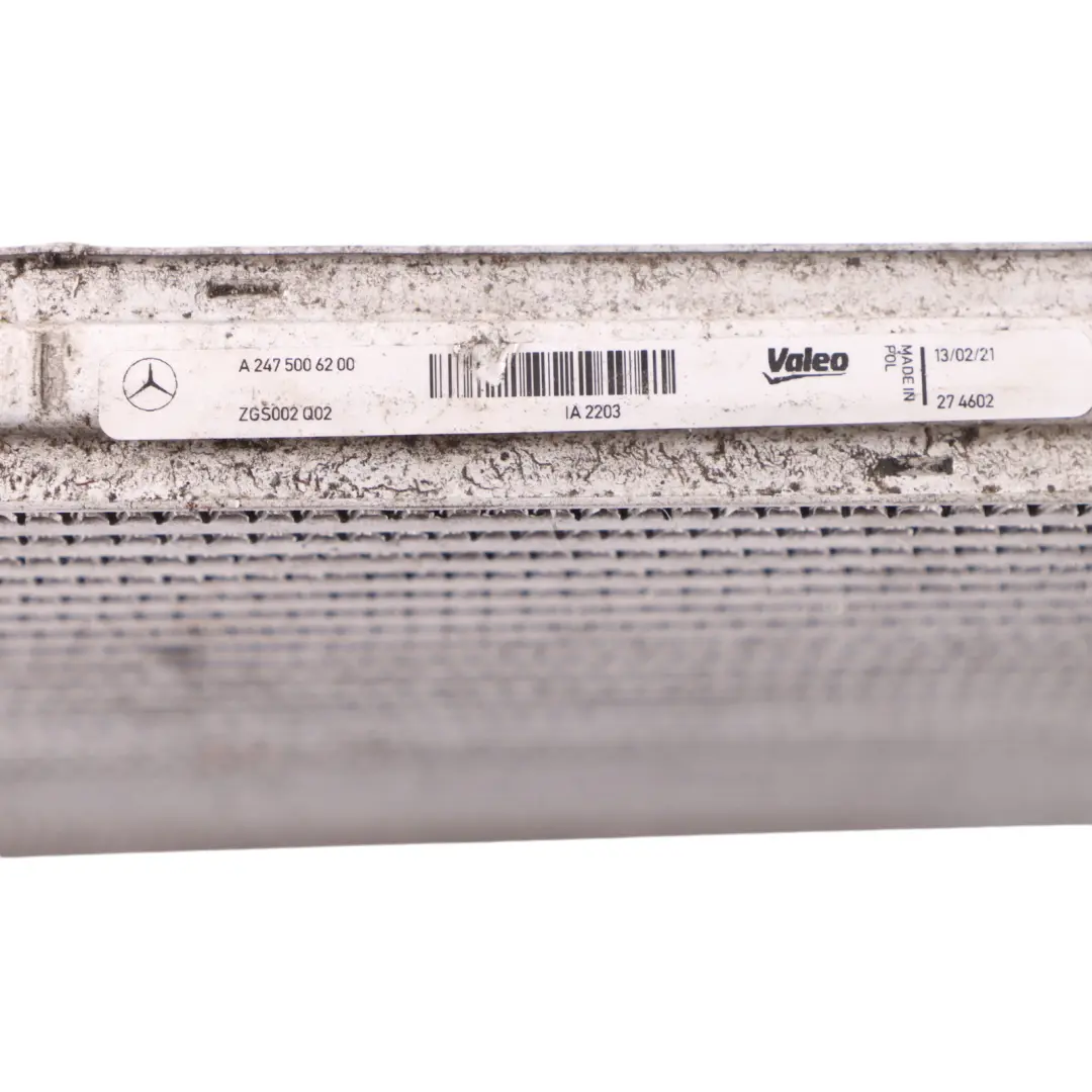 Intercooler Mercedes W177 C118 W247 Diesel OM654 Charge Air Cooler - SKU A2475006200 - Part number A2475006200