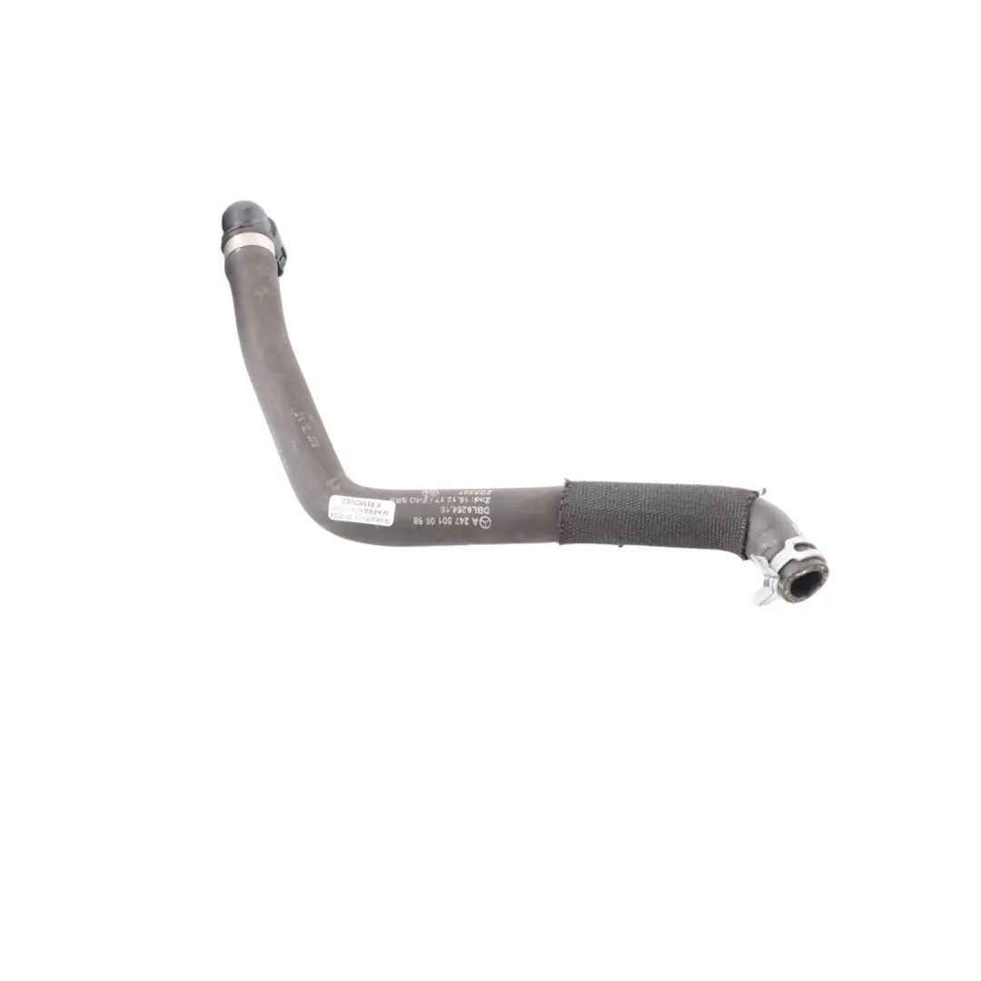 Manguera Tubería Línea Refrigerante Radiador para Mercedes W177 con número de pieza A2475010658 Mercedes W177 Manguera Tubería Línea Refrigerante Radiador - SKU A2475010658 - Número de pieza A2475010658