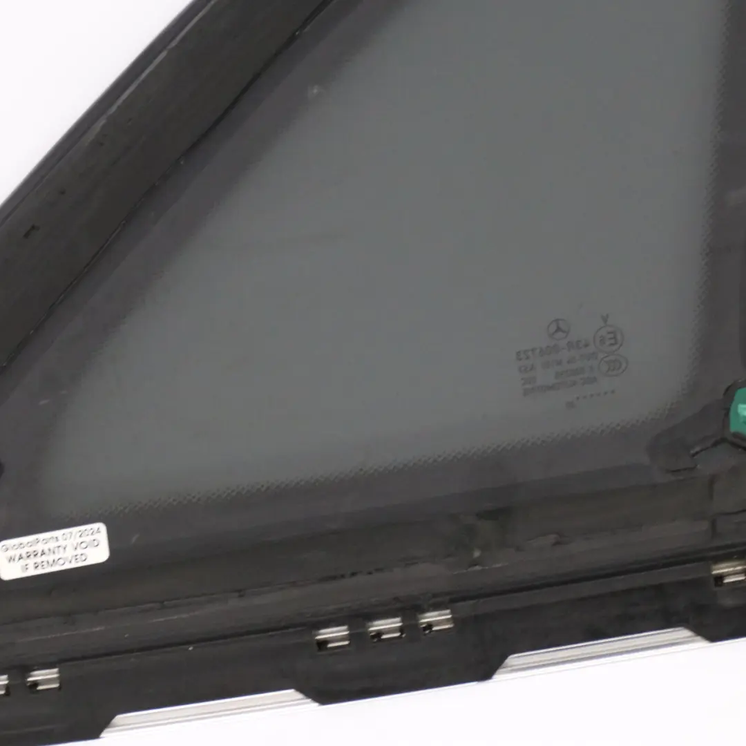 SUV Side Fixed Window Rear Left N/S Tinted AS3 to Mercedes H243 with Part number A2476705901 Mercedes H243 SUV Side Fixed Window Rear Left N/S Tinted AS3 - SKU A2476705901 - Part number A2476705901