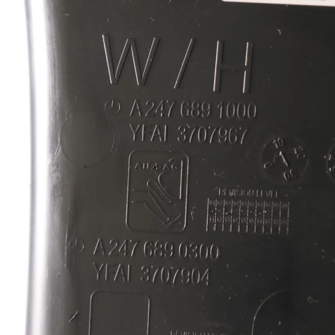 Dashboard Panel Front Left N/S Trim Cover to Mercedes H243 with Part number A2476891000 Mercedes H243 Dashboard Panel Front Left N/S Trim Cover - SKU rhd- A2476891000 - Part number A2476891000