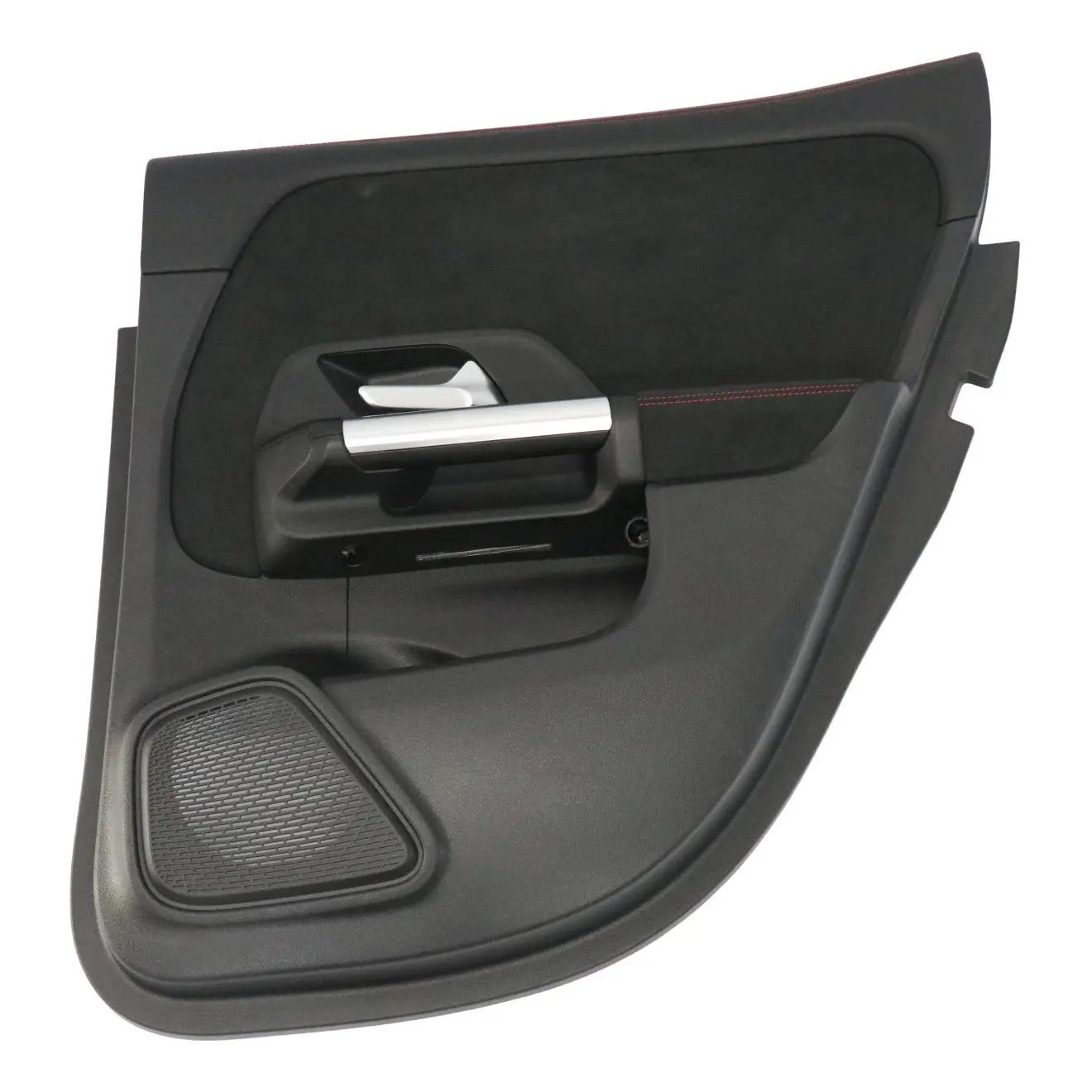 Mercedes H243 Panneau de Carte de Porte Arrière Droite Noir Accents Rouges