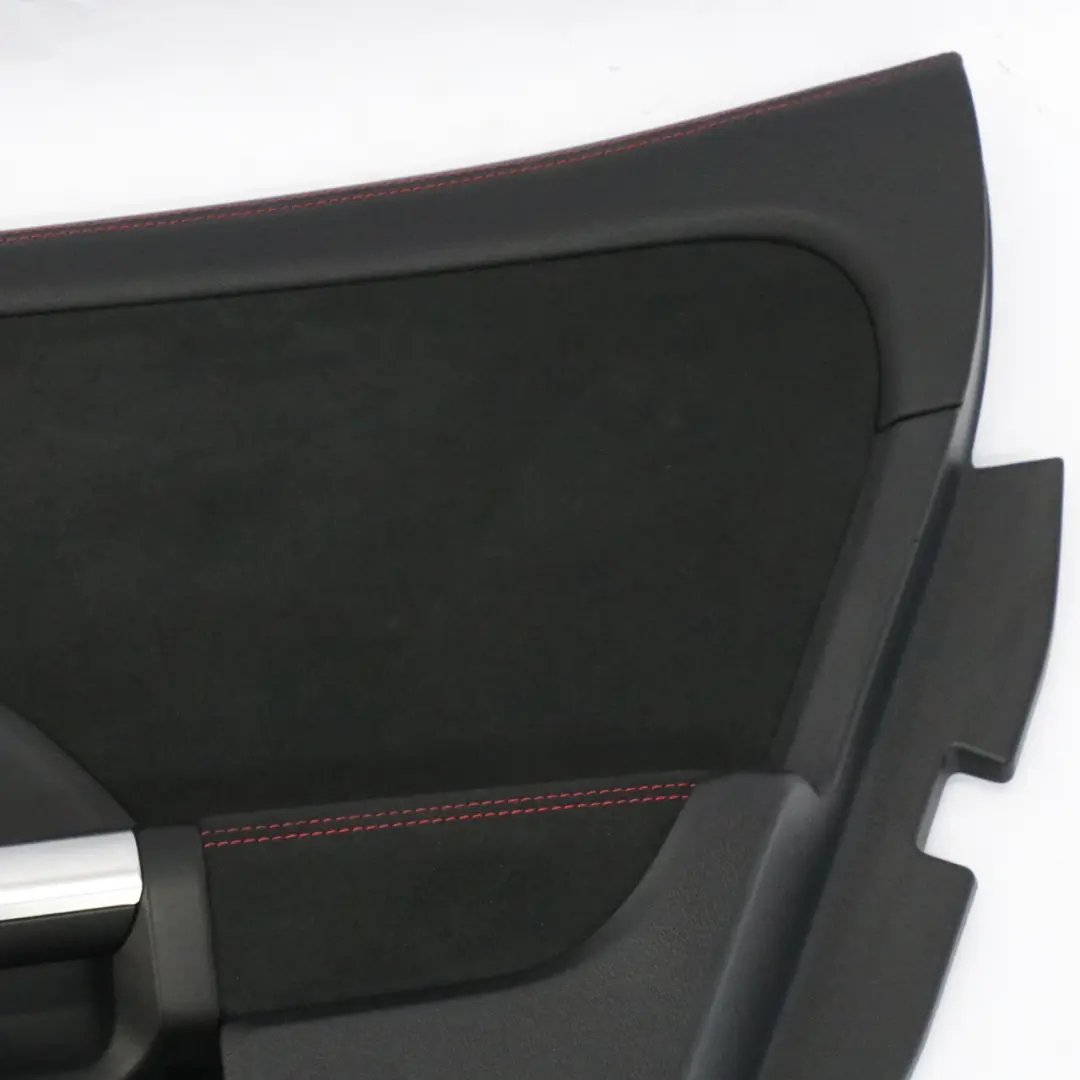 Panel de la tarjeta la puerta trasera derecha Negro acentos rojos para Mercedes H243 con número de pieza A2477302401 Mercedes H243 Panel de la tarjeta la puerta trasera derecha Negro acentos rojos - SKU A2477302401 - Número de pieza A2477302401