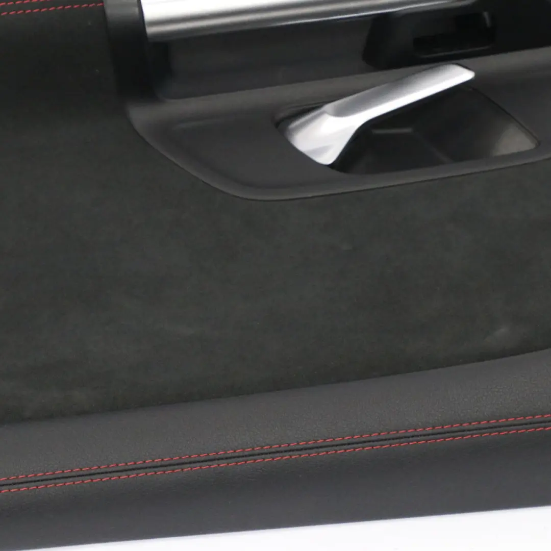 Mercedes H243 Panneau de Carte de Porte Arrière Droite Noir Accents Rouges - SKU A2477302401 - Numéro de pièce A2477302401