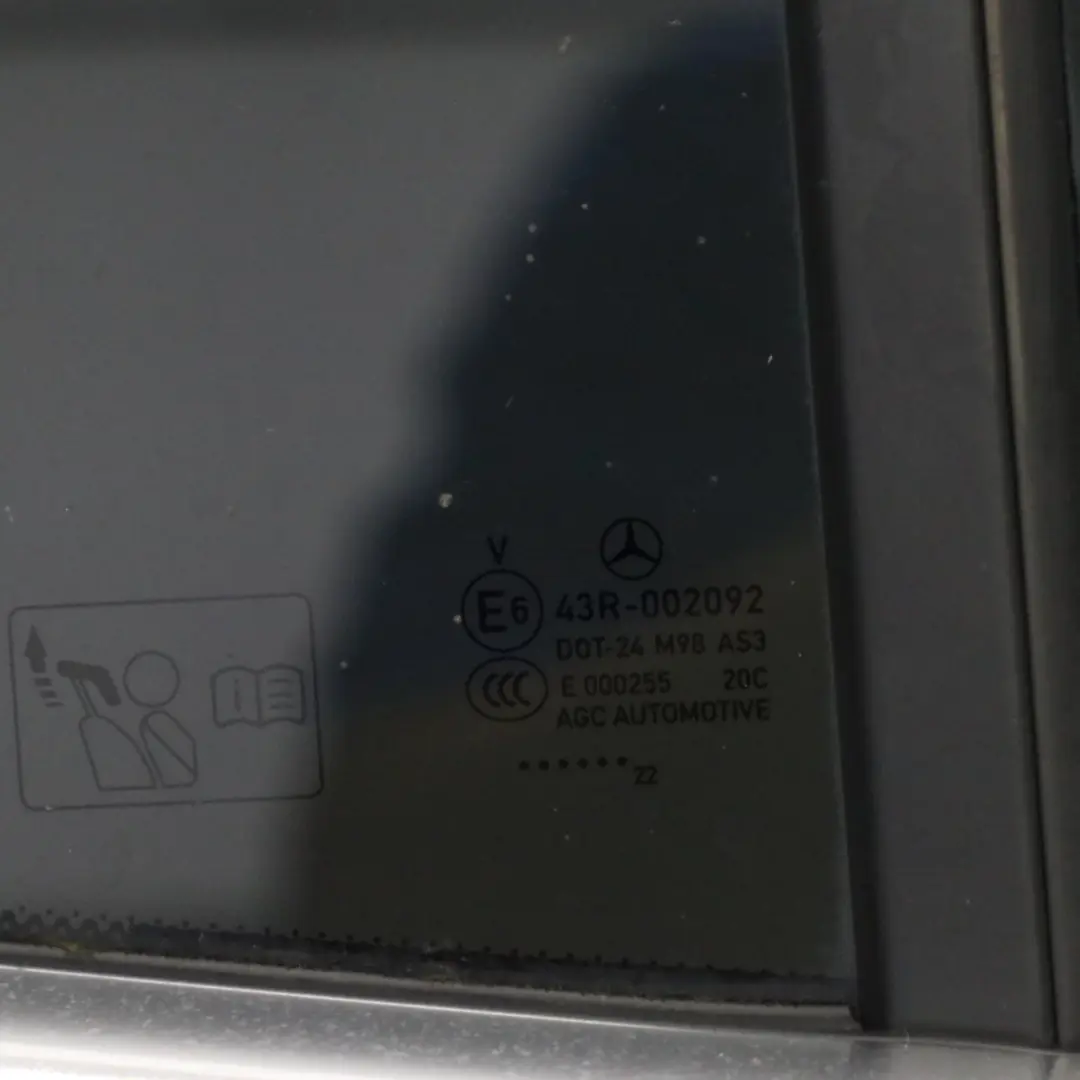 Door Rear Right O/S B-Class Mountain Grey Metallic - 787 to Mercedes H243 H247 with Part number A2477306001 Mercedes H243 H247 Door Rear Right O/S B-Class Mountain Grey Metallic - 787 - SKU A2477306001-MG - Part number A2477306001