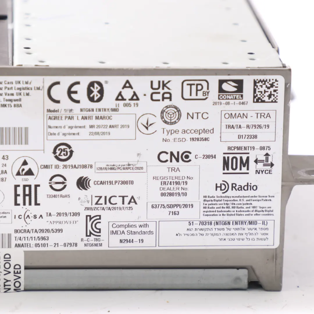 Mercedes C118 W247 Hauptgerät Radio Navigation Steuergerät - SKU A2479003216 - Teilenummer A2479003216