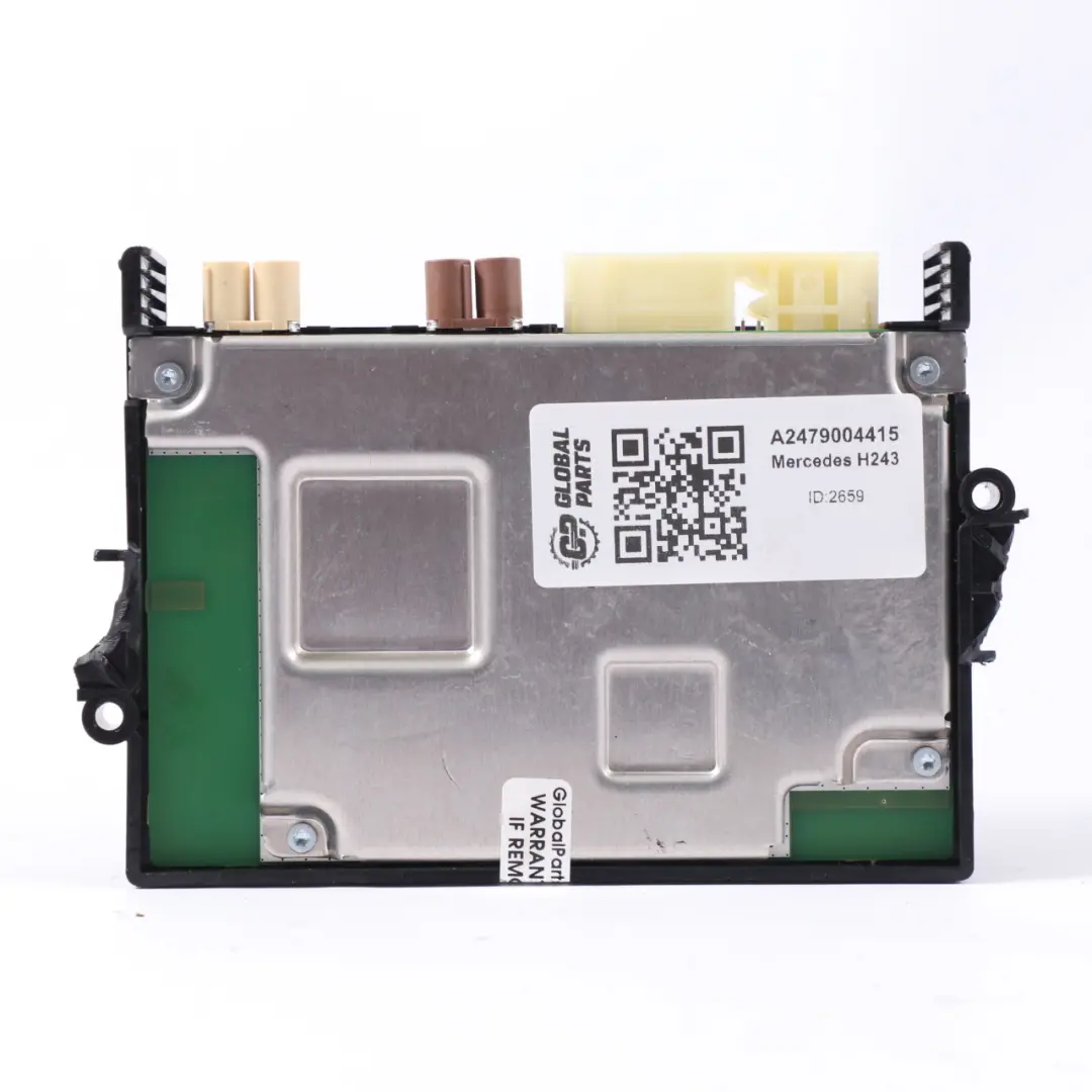 Module télématique Mercedes W213 H243 Communication Blutooth Control pour à propos du numéro de pièce A2479004415 Module télématique Mercedes W213 H243 Communication Blutooth Control - SKU A2479004415 - Numéro de pièce A2479004415