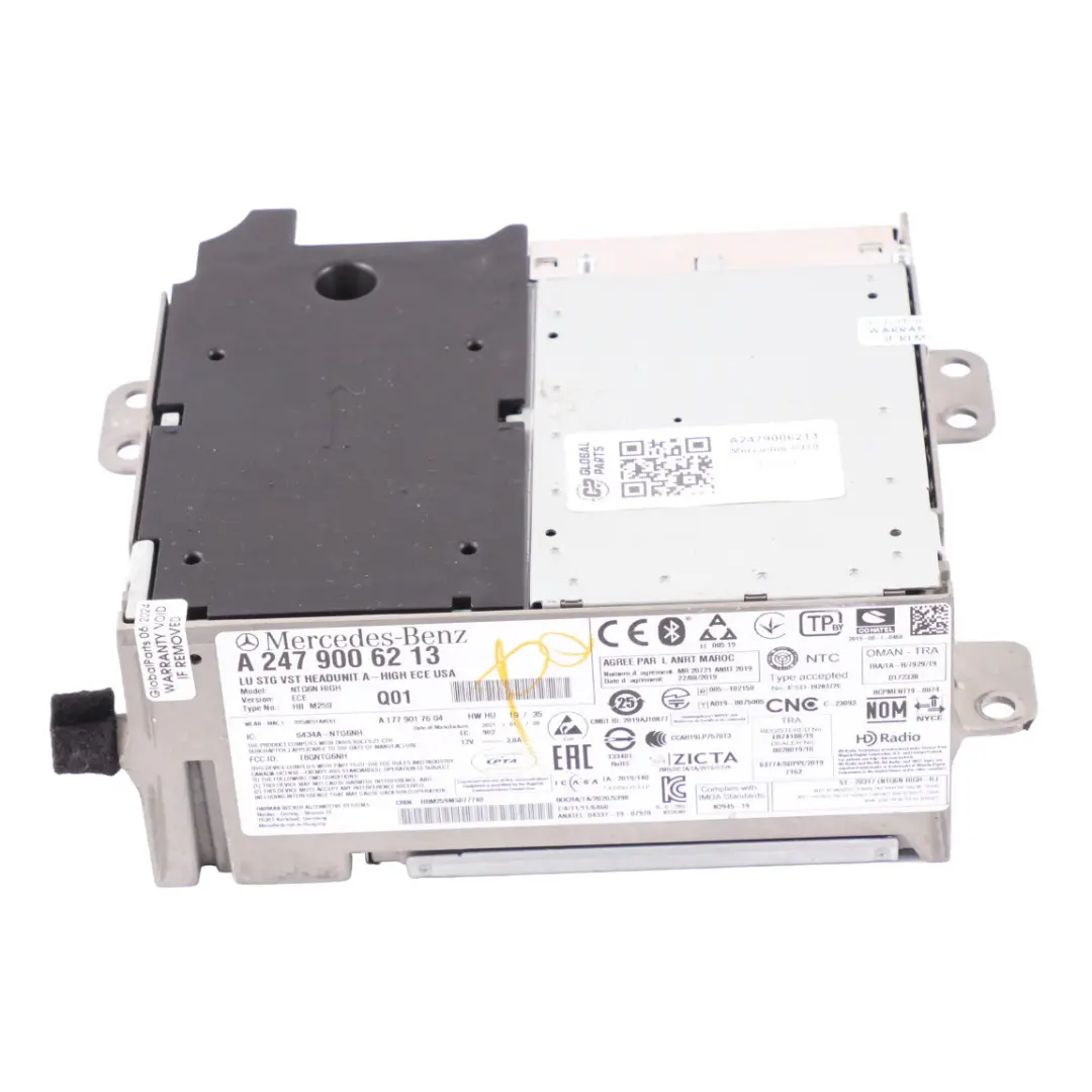 Head Unit Mercedes CLA C118 W907 Sat Nav Radio Media Player Unit to with Part number A2479006213 Head Unit Mercedes CLA C118 W907 Sat Nav Radio Media Player Unit - SKU A2479006213 - Part number A2479006213