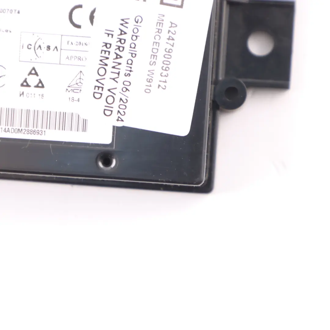 Moduł Sterownik Telematic do Mercedes W910 o numerze A2479009312 Mercedes W910 Moduł Sterownik Telematic - SKU A2479009312 - Numer Części A2479009312