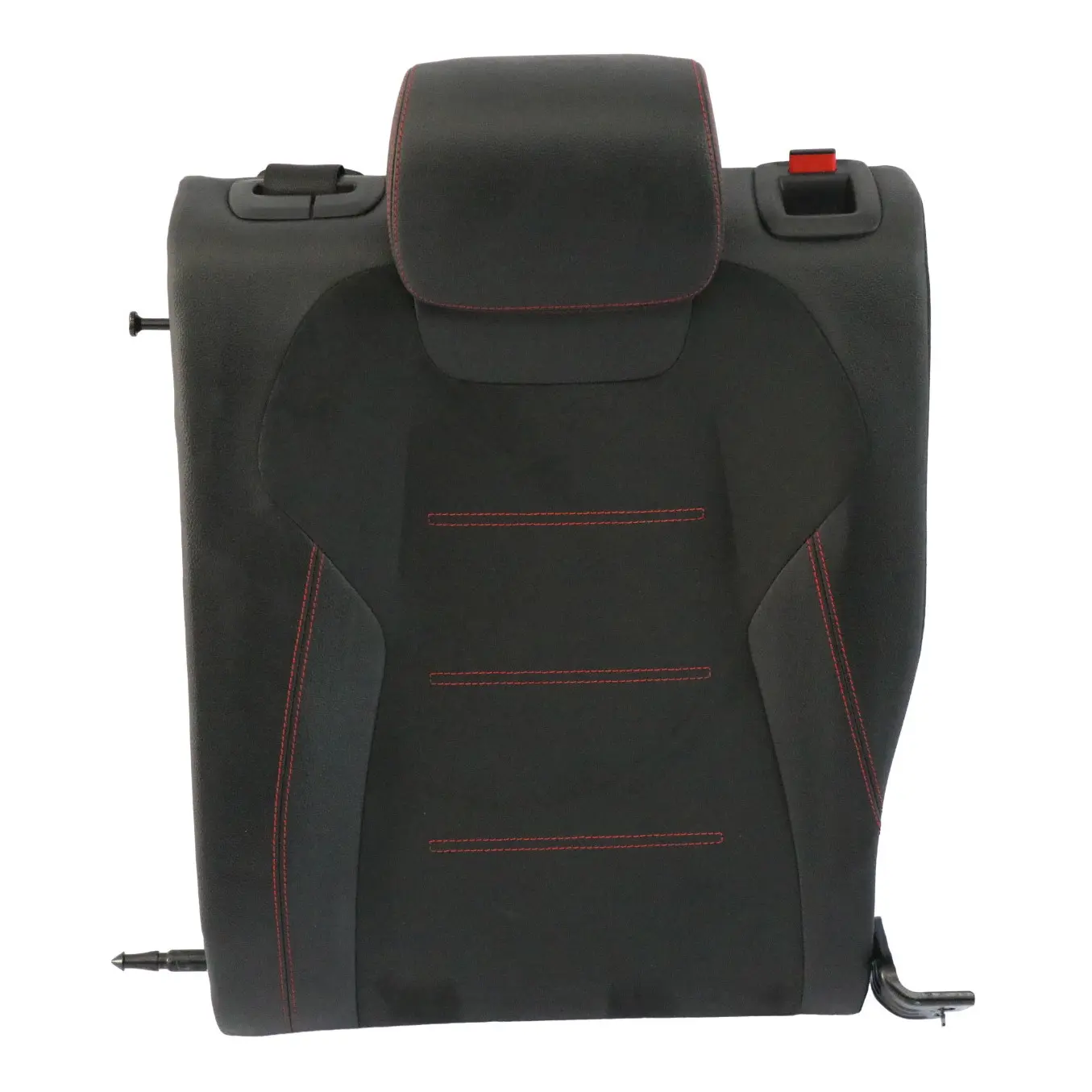 Mercedes H243 Respaldo Asiento Trasero Izquierdo Imitación Cuero Tela Negro