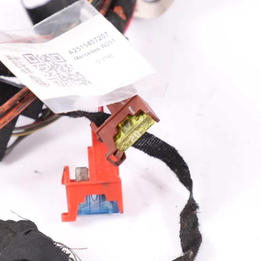 Mercedes W251 Trailer Coupling Wiring Harness Connector - SKU A2515407207 - Part number A2515407207