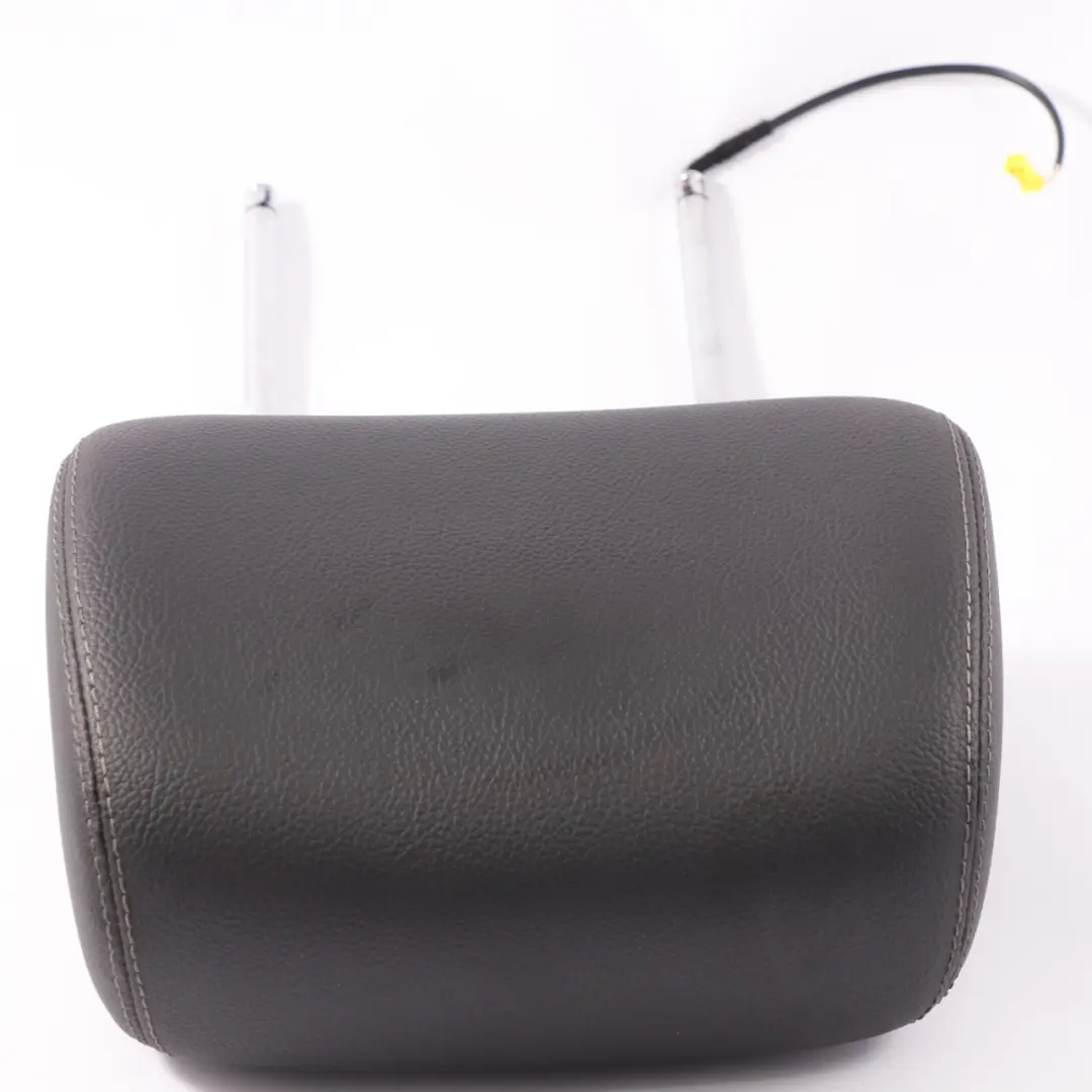 Mercedes X164 W251 Seat Headrest Front Left Right Cover Black Leather - SKU A2519704550 - Part number A2519704550