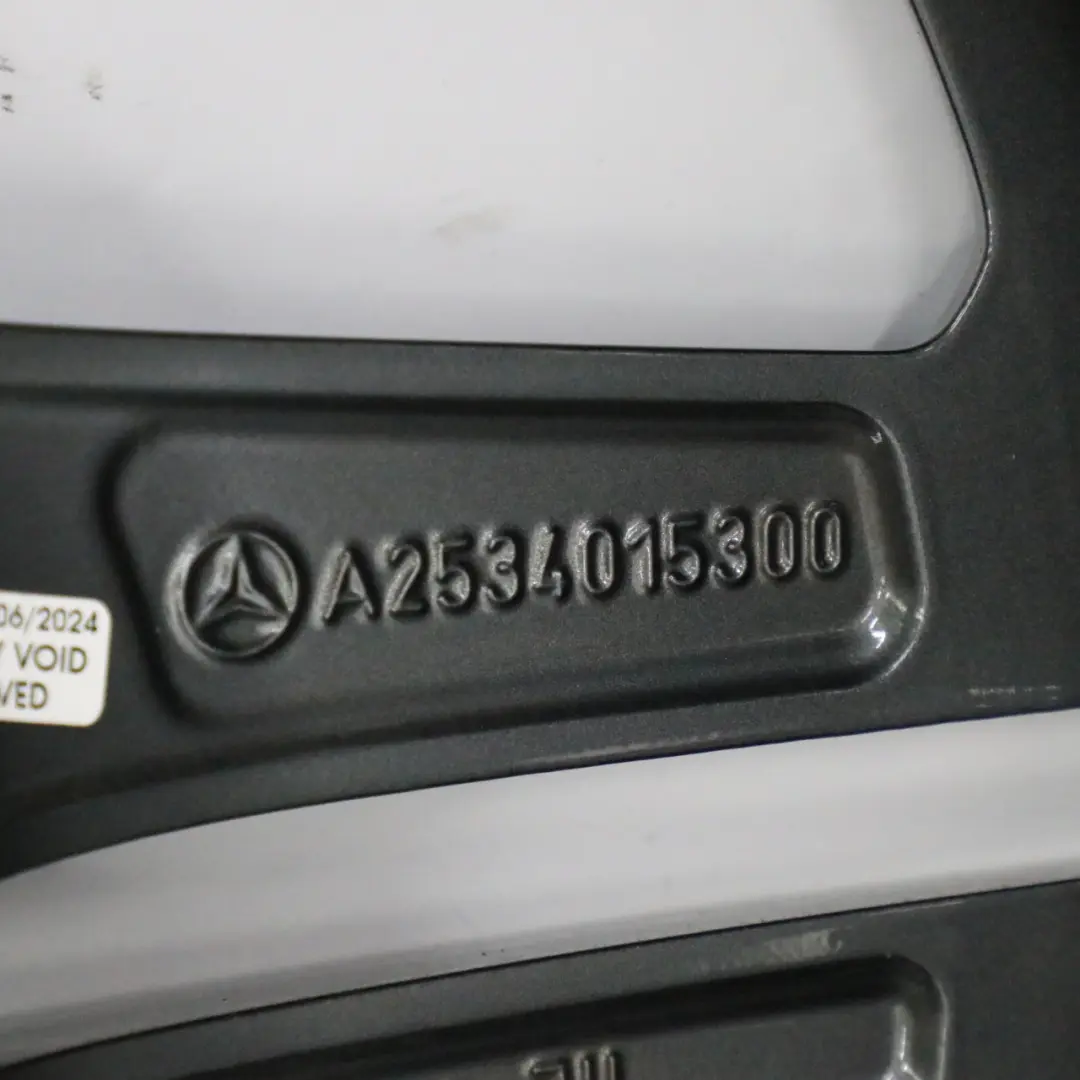 Grey Alloy Wheel Rim 19" 8J ET:38 to Mercedes W213 X253 with Part number A2534015300 Mercedes W213 X253 Grey Alloy Wheel Rim 19" 8J ET:38 - SKU A2534015300-3 - Part number A2534015300