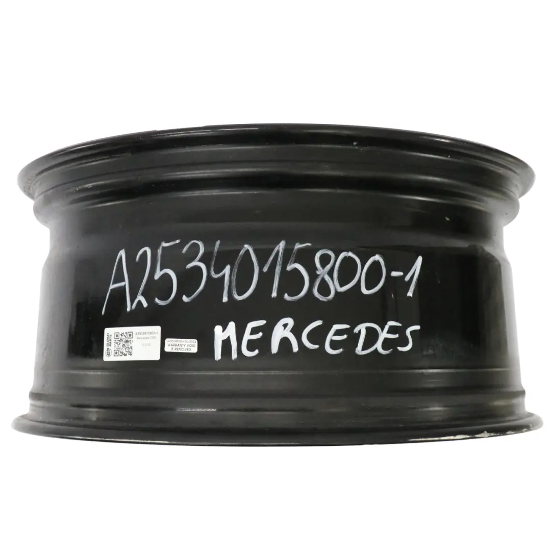 Mercedes GLC X253 AMG Rear Black Wheel Alloy Rim 21" 10 Double Spoke ET:22 9,5J - SKU A2534015800-1 - Part number A2534015800