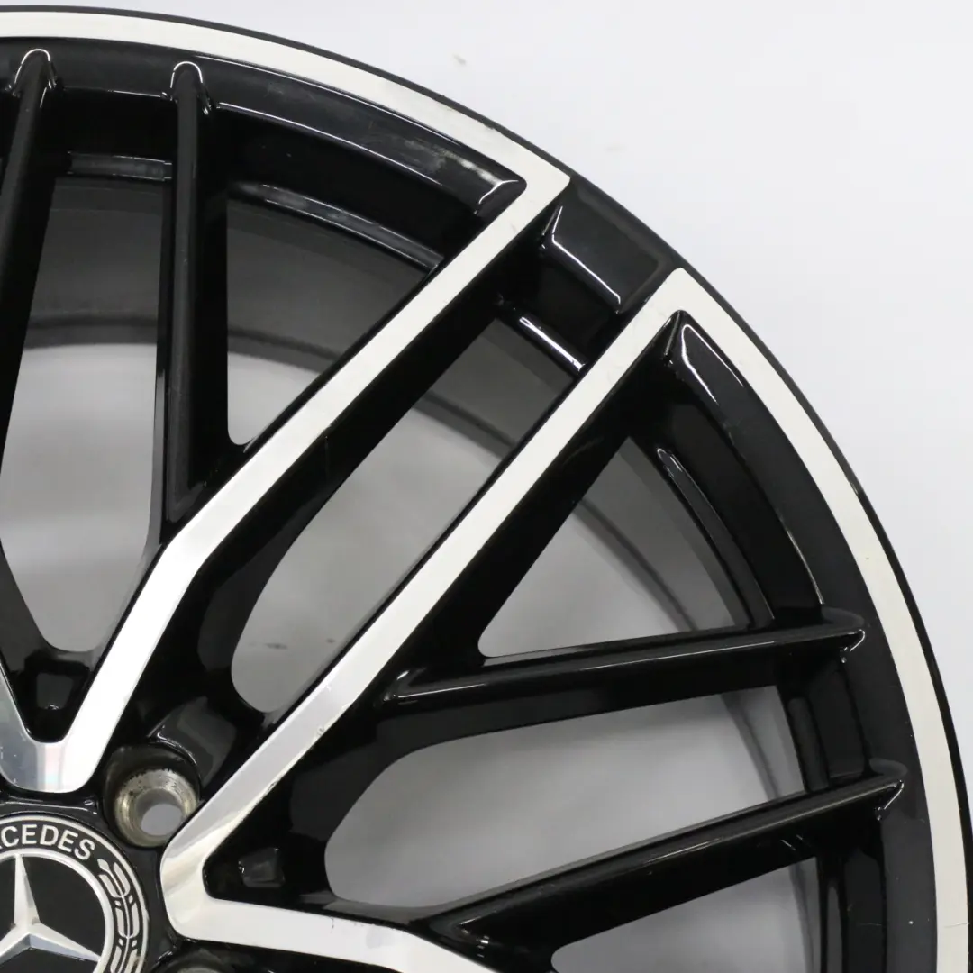 Mercedes GLC X253 AMG Rear Black Wheel Alloy Rim 21" 10 Double Spoke ET:22 9,5J - SKU A2534015800-1 - Part number A2534015800