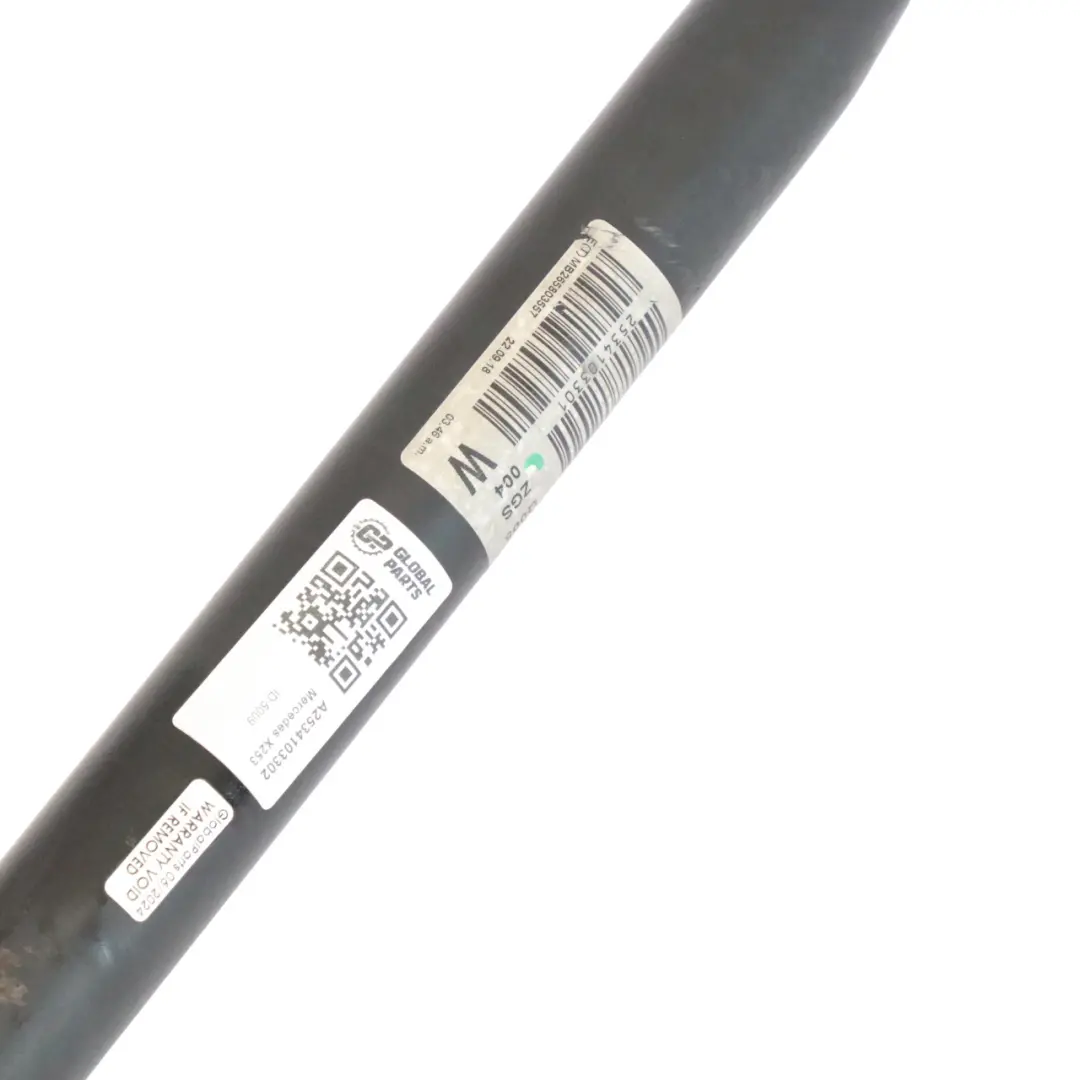 Wał Napędowy Przedni Automat M274 Benzyna do Mercedes X253 o numerze A2534103302 Mercedes X253 Wał Napędowy Przedni Automat M274 Benzyna - SKU A2534103302 - Numer Części A2534103302