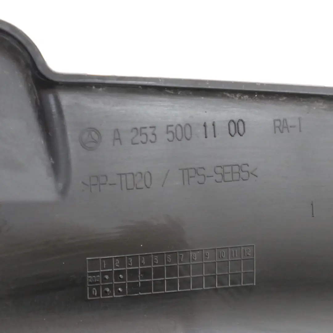 Air Duct Mercedes X253 Air Inlet Channel Intake Pipe Duct Panel - SKU A2535001100 - Part number A2535001100
