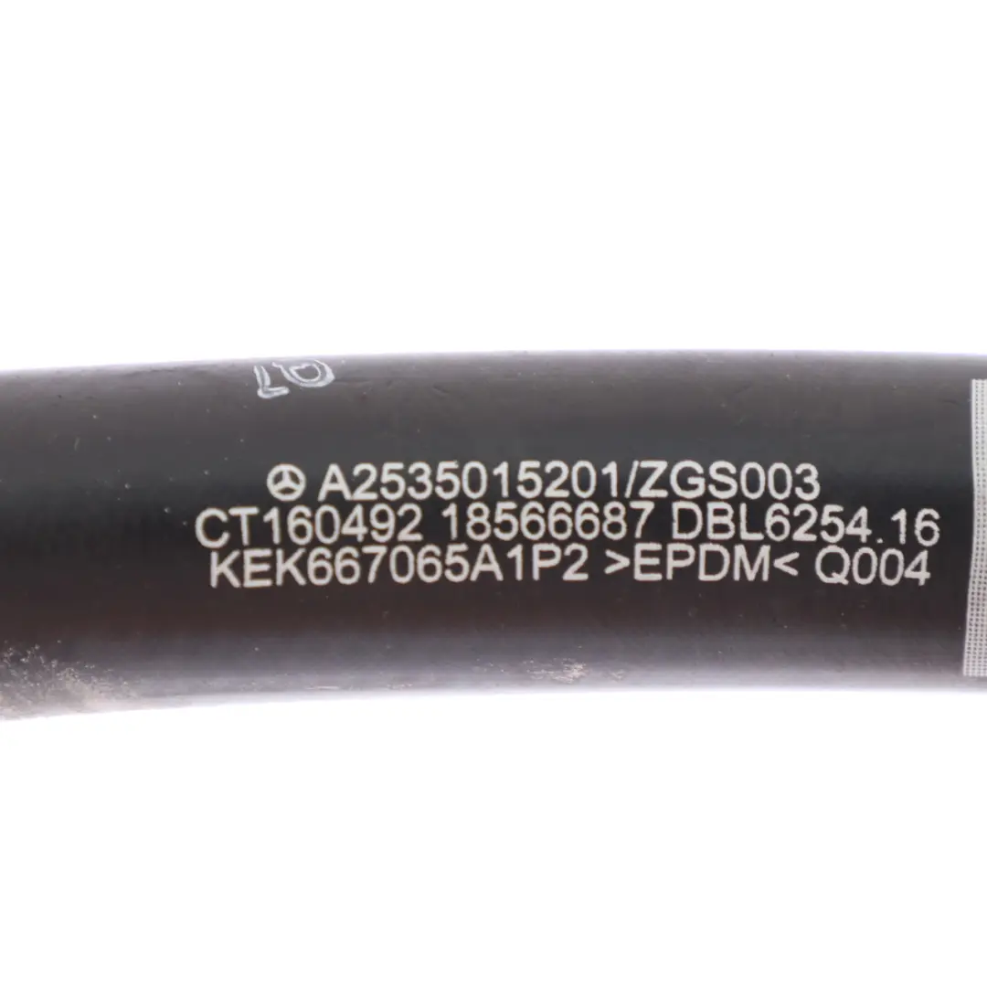  Tubo dellacqua Mercedes GLC C253 X253 Linea raffreddamento radiatore - SKU A2535015201 - Numero di parte A2535015201