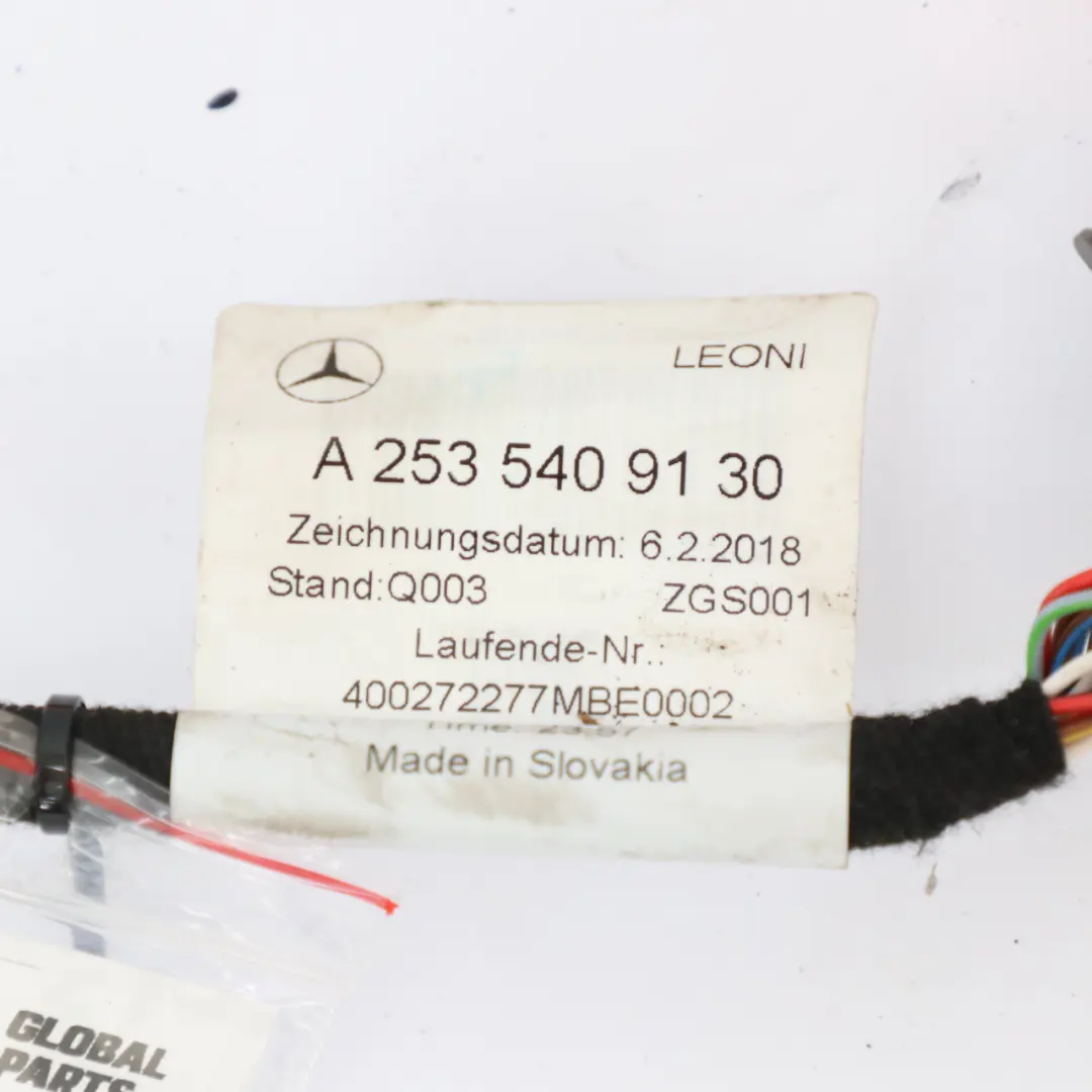 Przewód Kabel Do Ładowania Ładowarka do Mercedes X253 o numerze A2535409130 Mercedes X253 Przewód Kabel Do Ładowania Ładowarka - SKU A2535409130 - Numer Części A2535409130